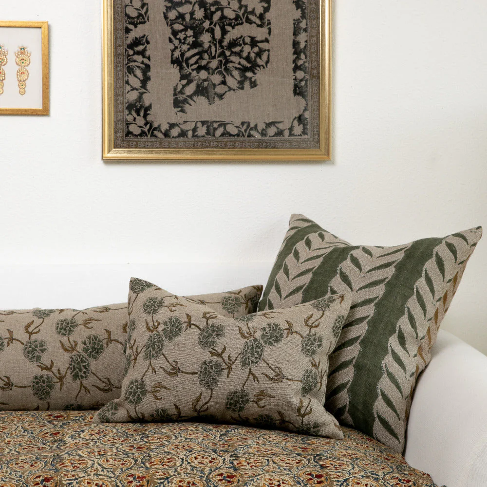 Claire Olive Pillow - Image 2