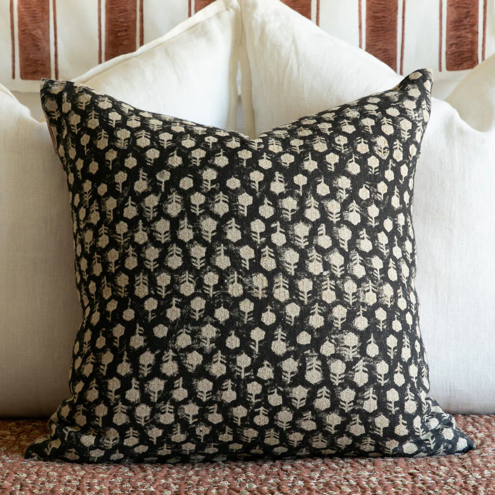 Tulsi Noir Gold Pillow - Image 3