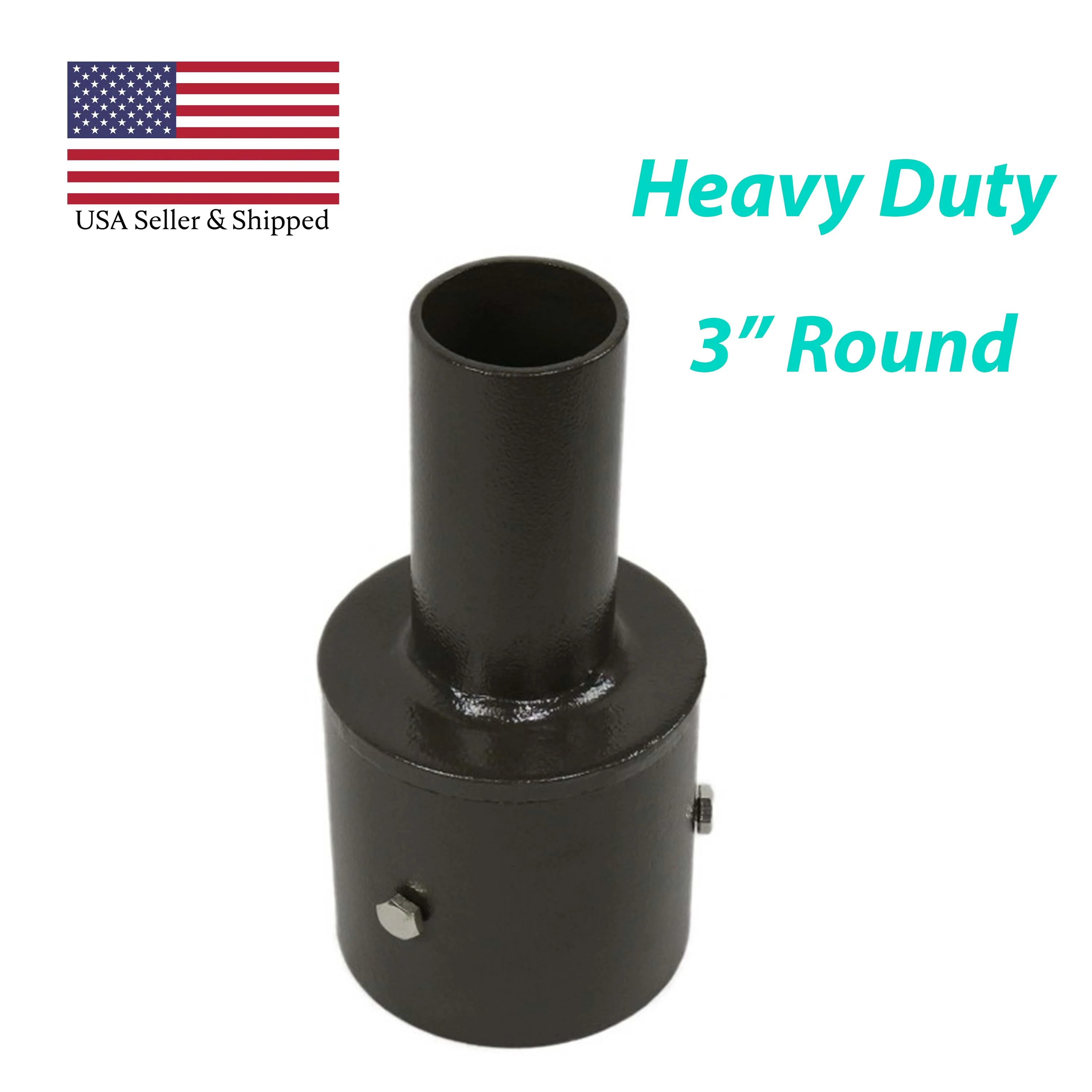 Tenon Adapter for 3 Inch Round Pole - Image 2