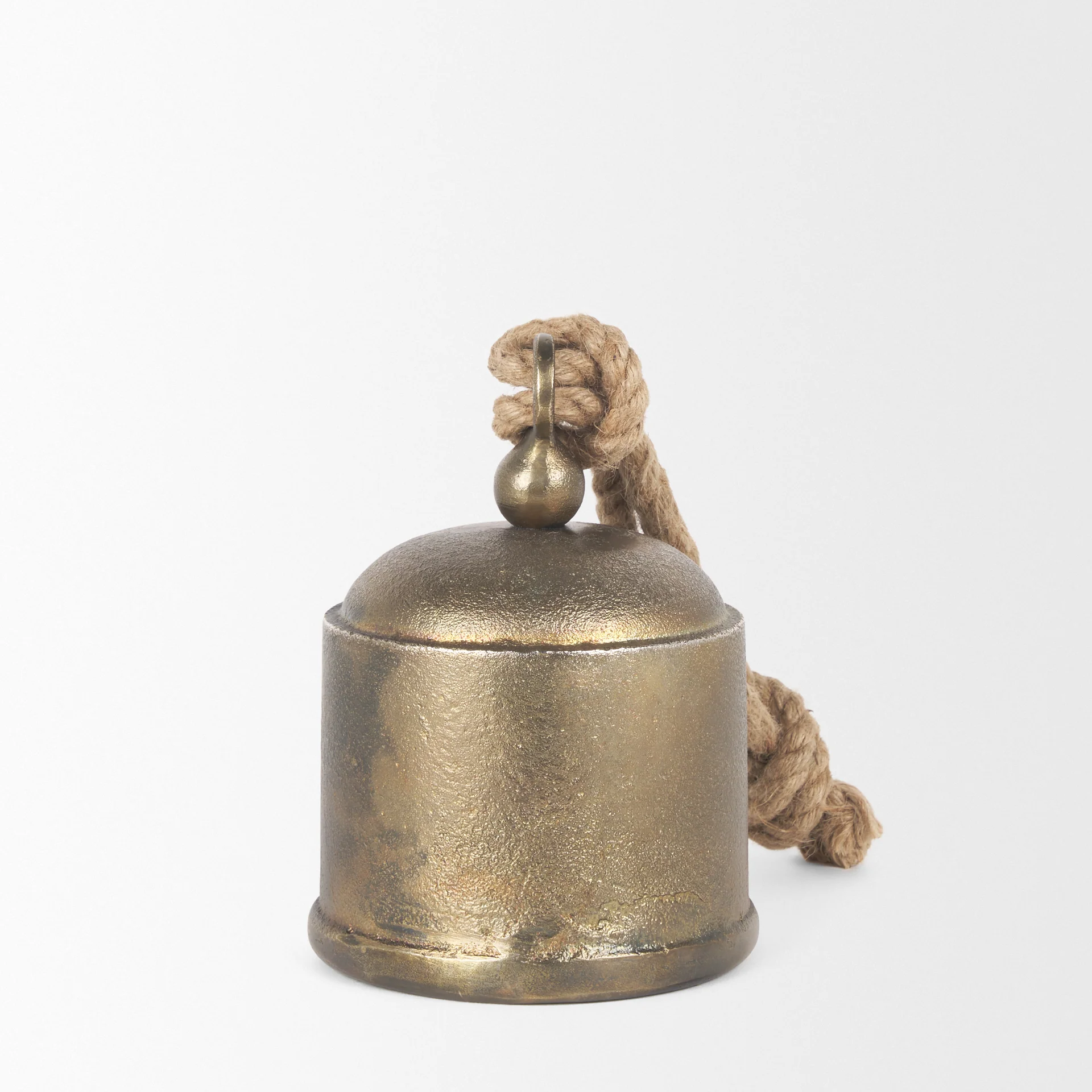Quincy Gold Metal Decorative Bell | Large | Overstock - Image 3