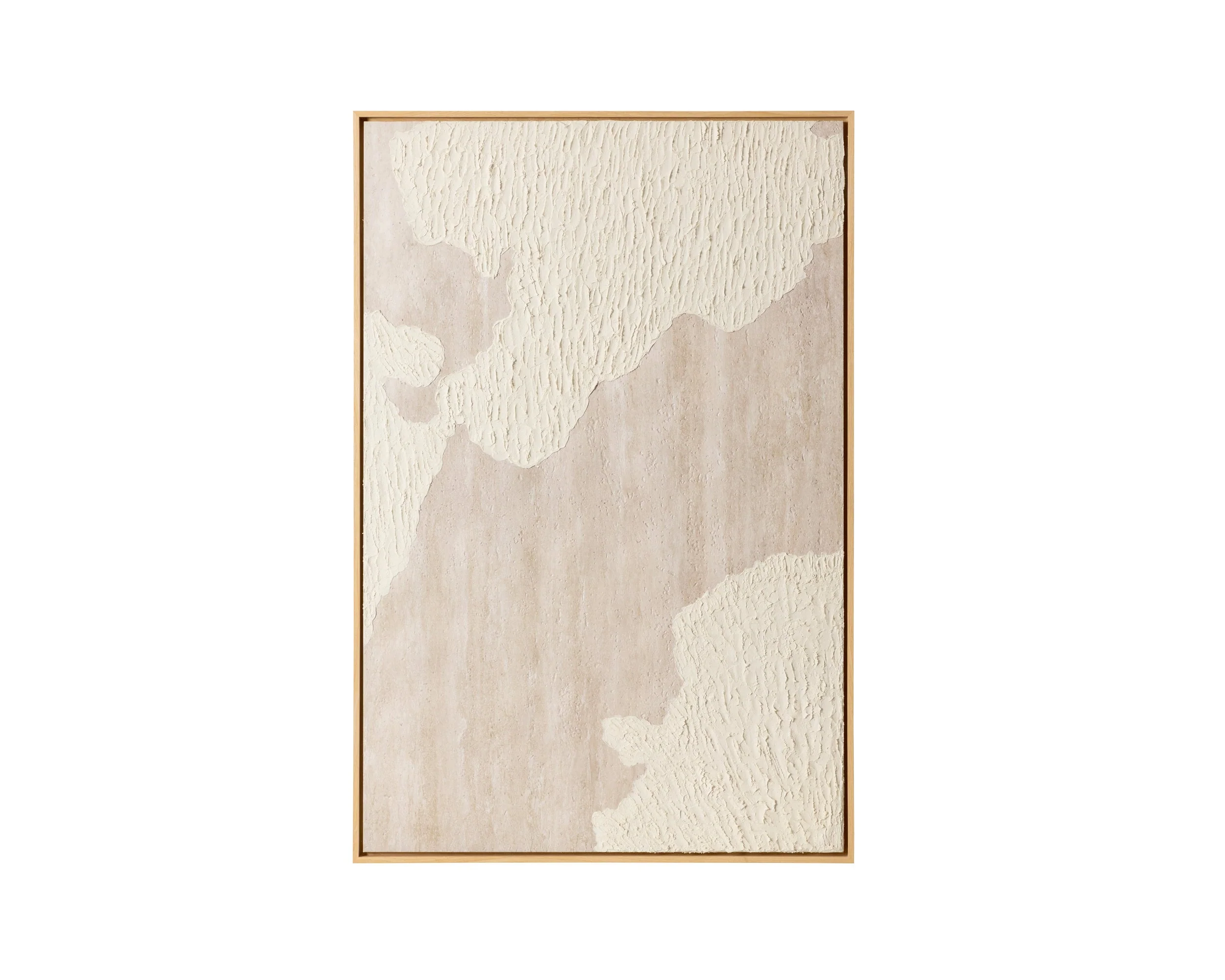 World Views – 40″ X 60″ – Natural Floater Frame