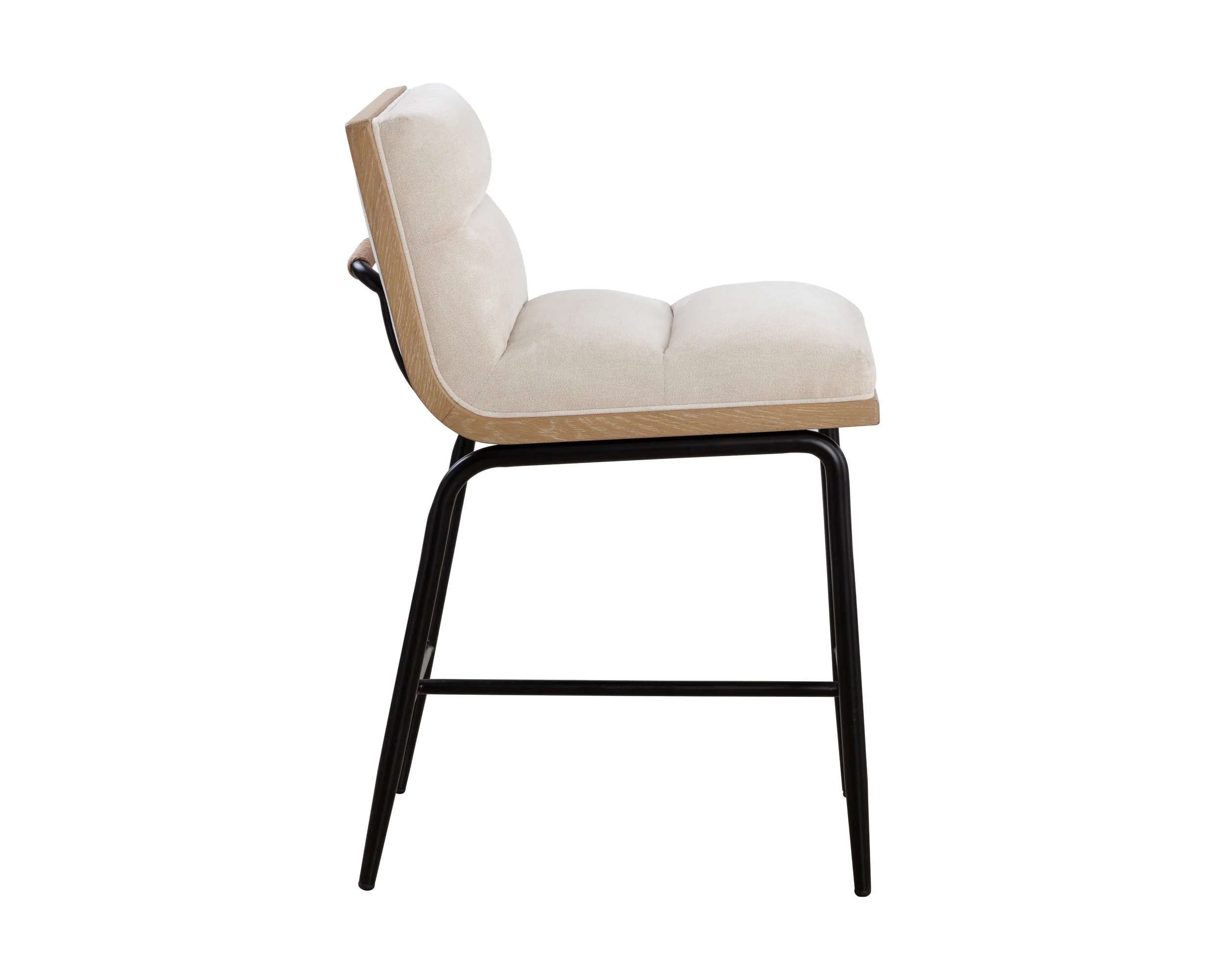 Abilene Counter Stool - Polo Club Muslin - Image 3