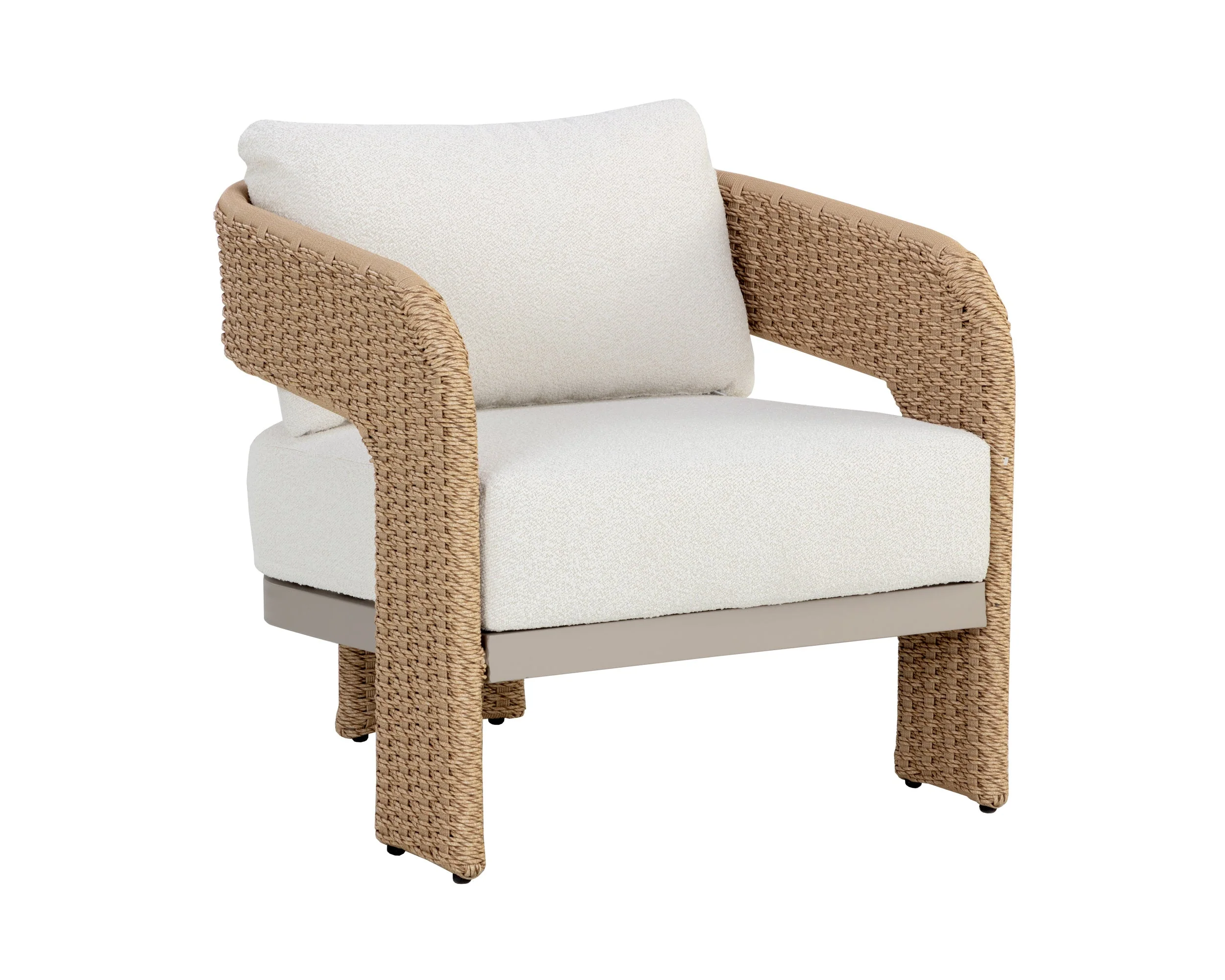 Pylos Lounge Chair – Natural – Louis Cream