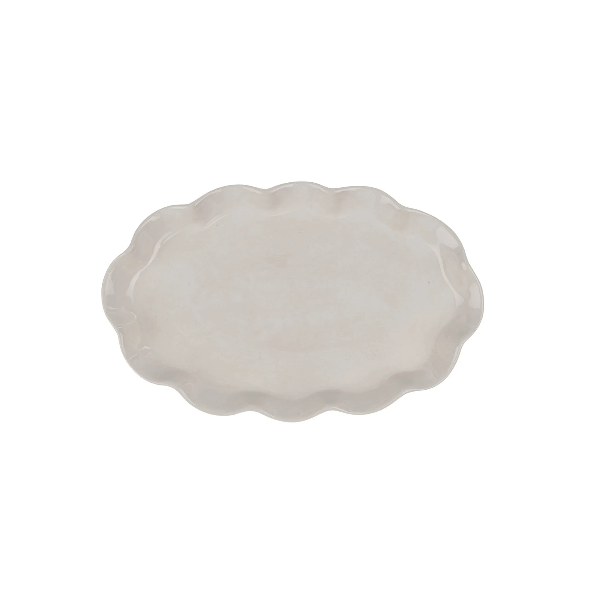 Calypso Scalloped Platter S
