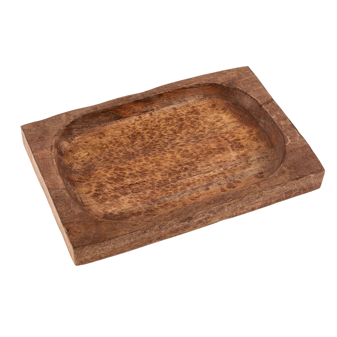 Canyon Wooden Tray, Stained - Image 3