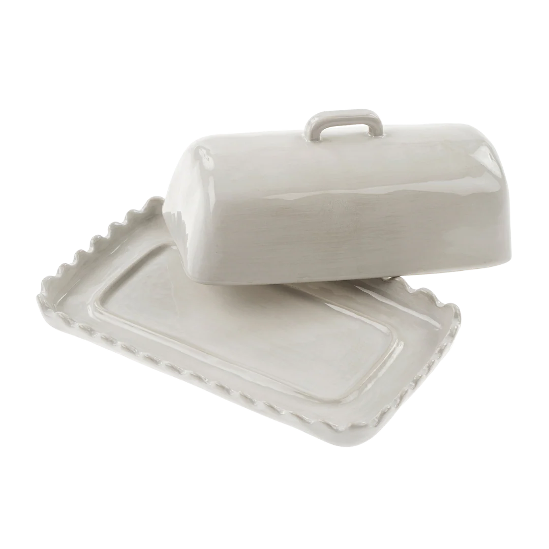 Scalloped Butter Dish - Image 3