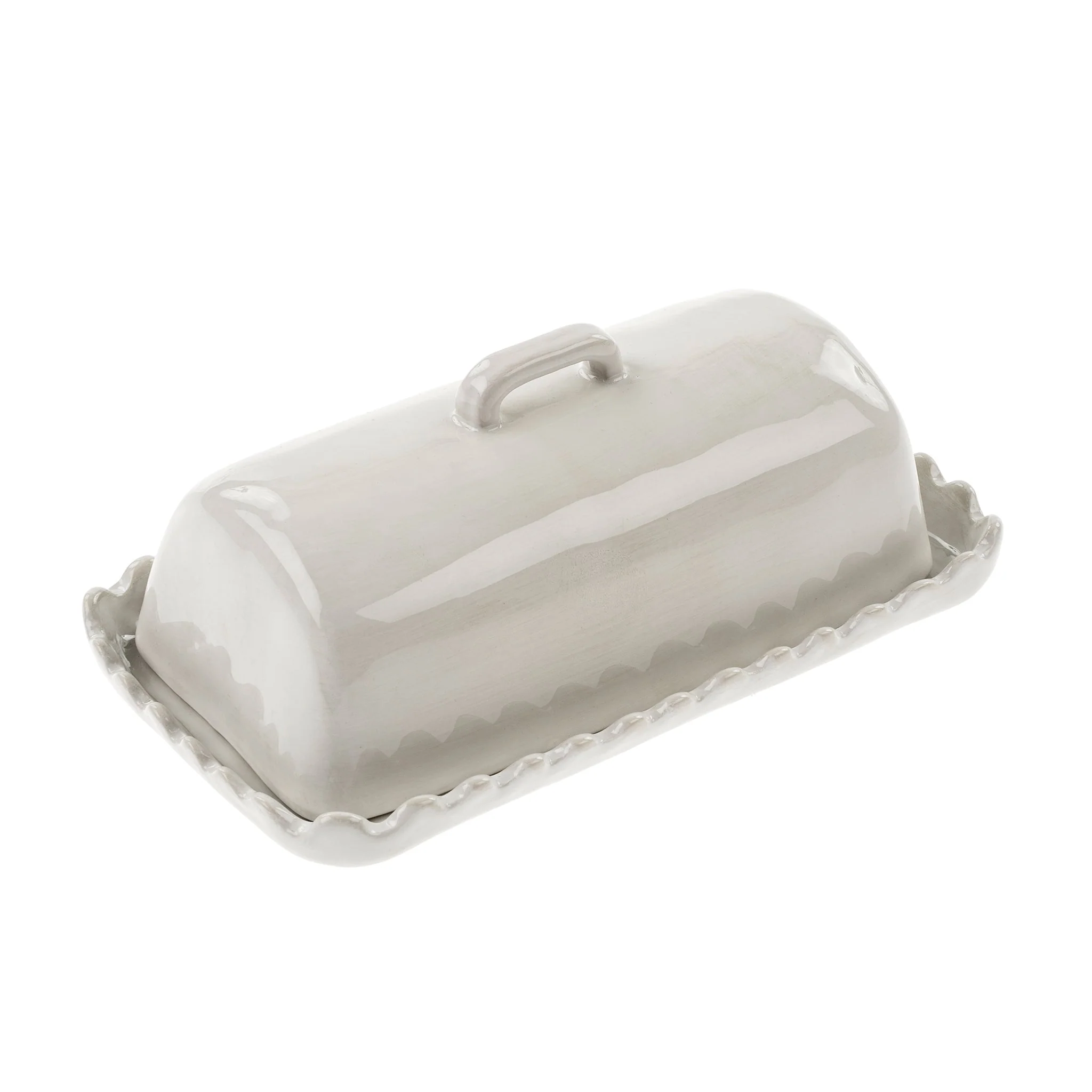 Scalloped Butter Dish - Image 2