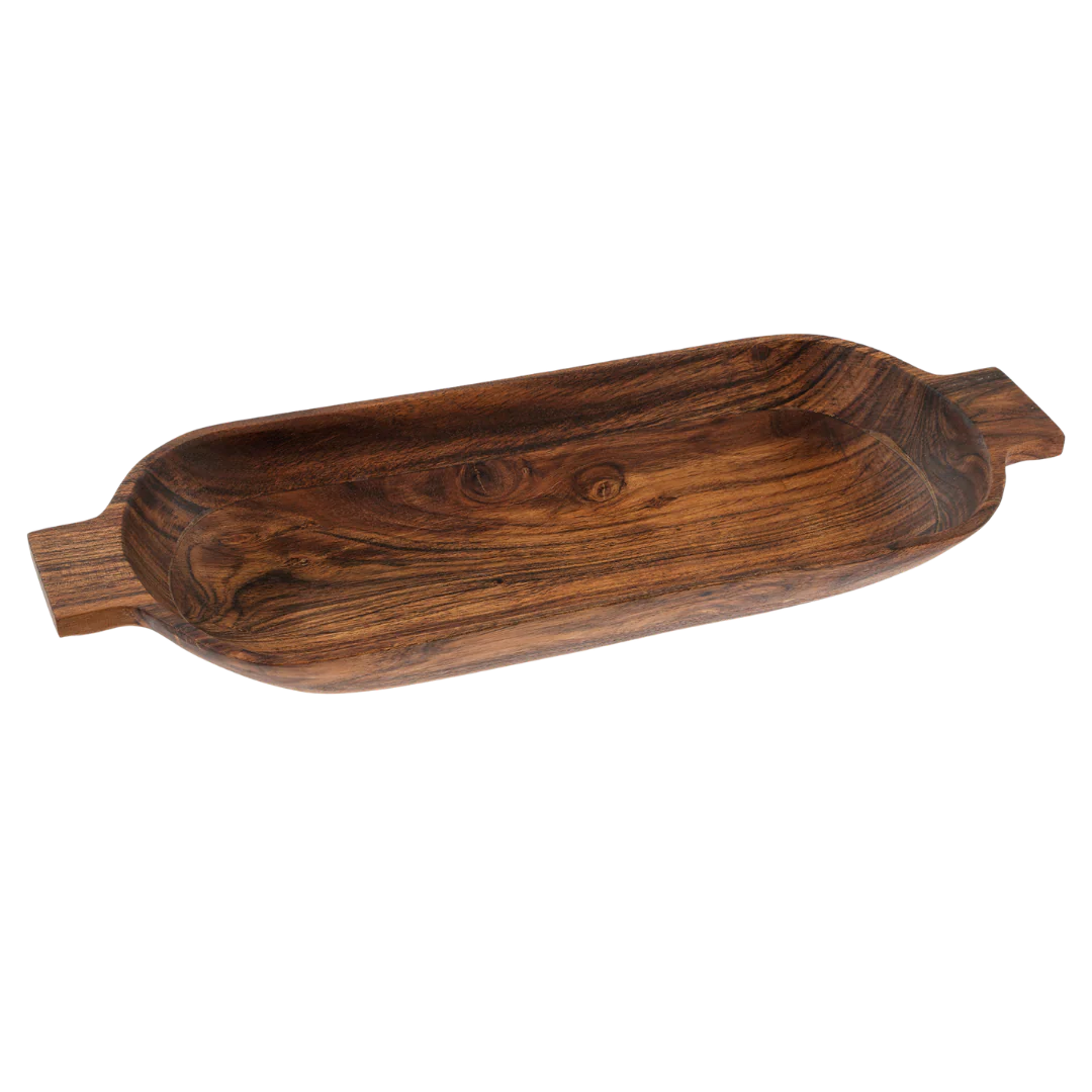 Acacia Handled Tray - Image 2