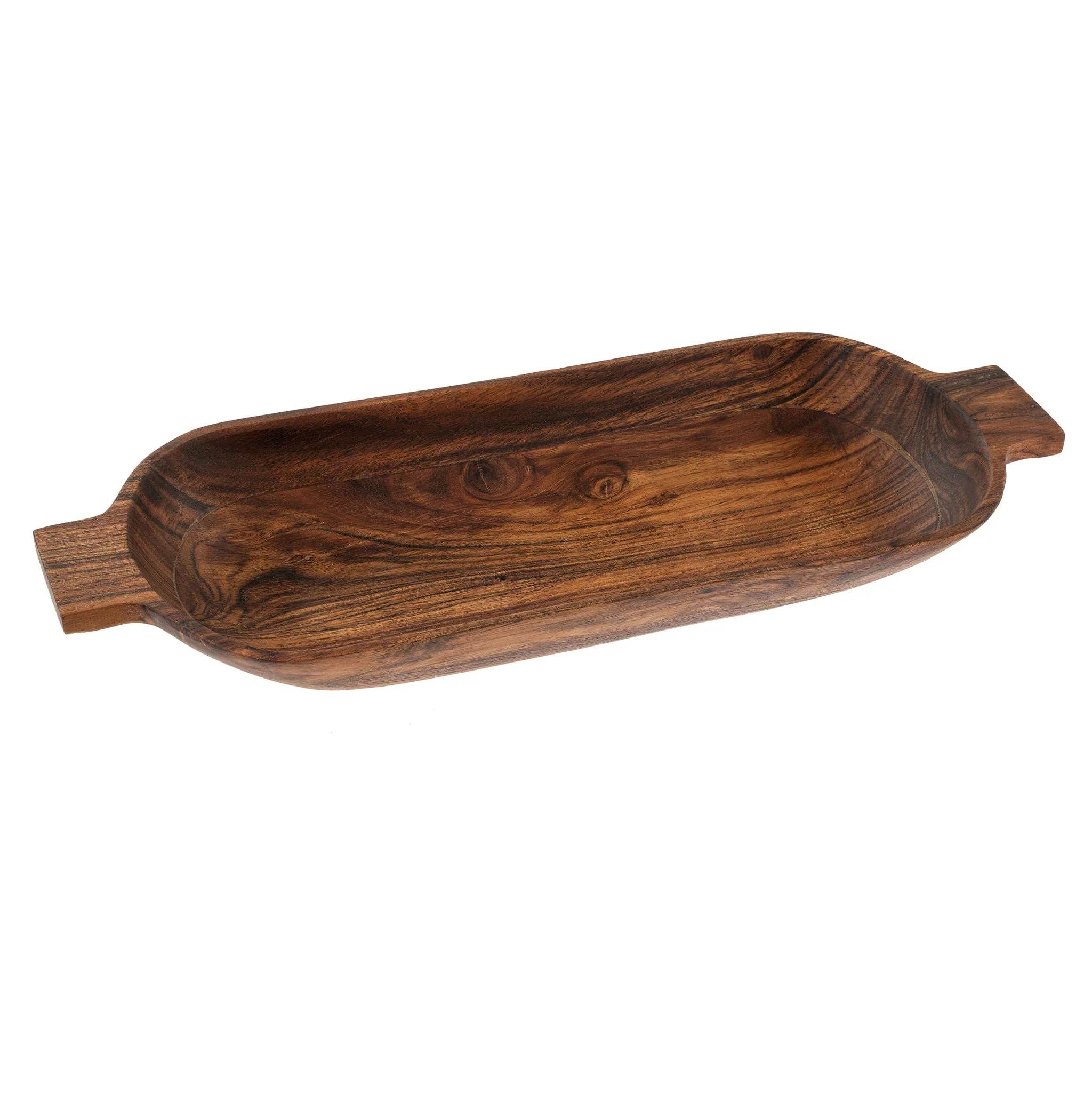 Acacia Handled Tray - Image 1