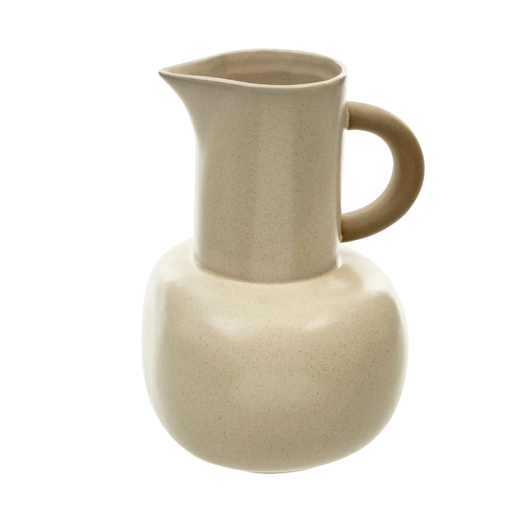 Boule Pitcher, Cream