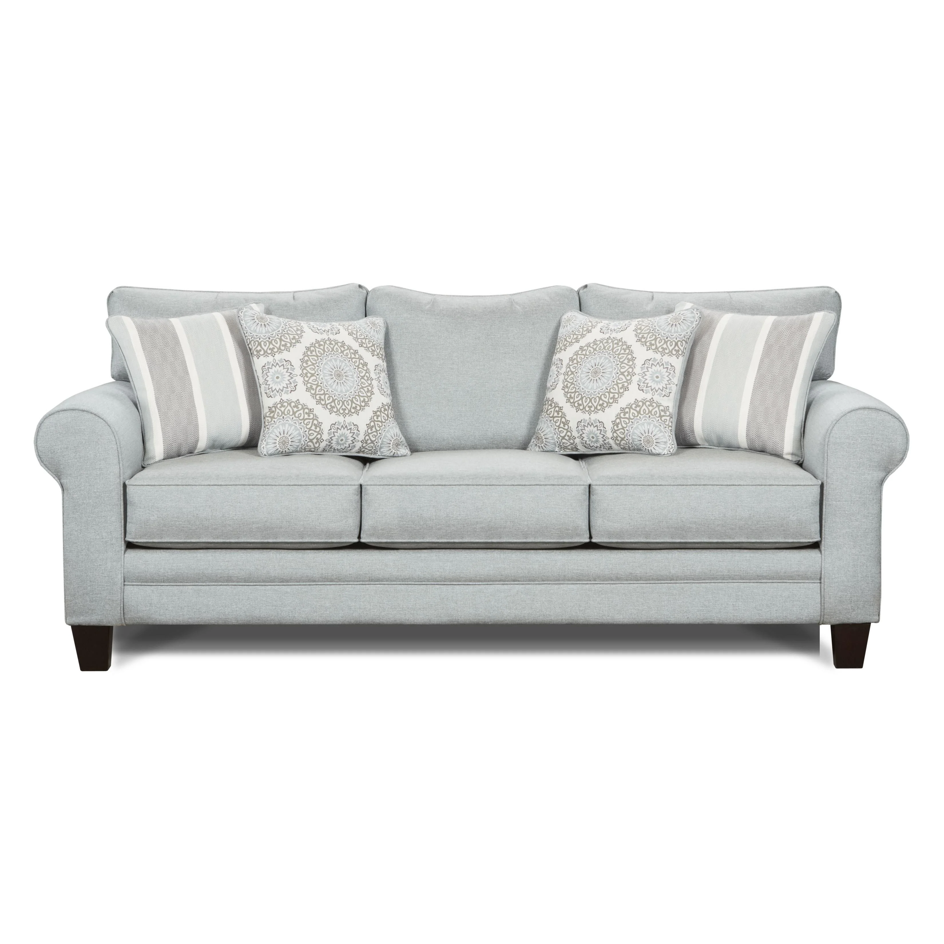 Fusion Furniture Stationary Fabric Sofa 1140GRANDE MIST - Image 1