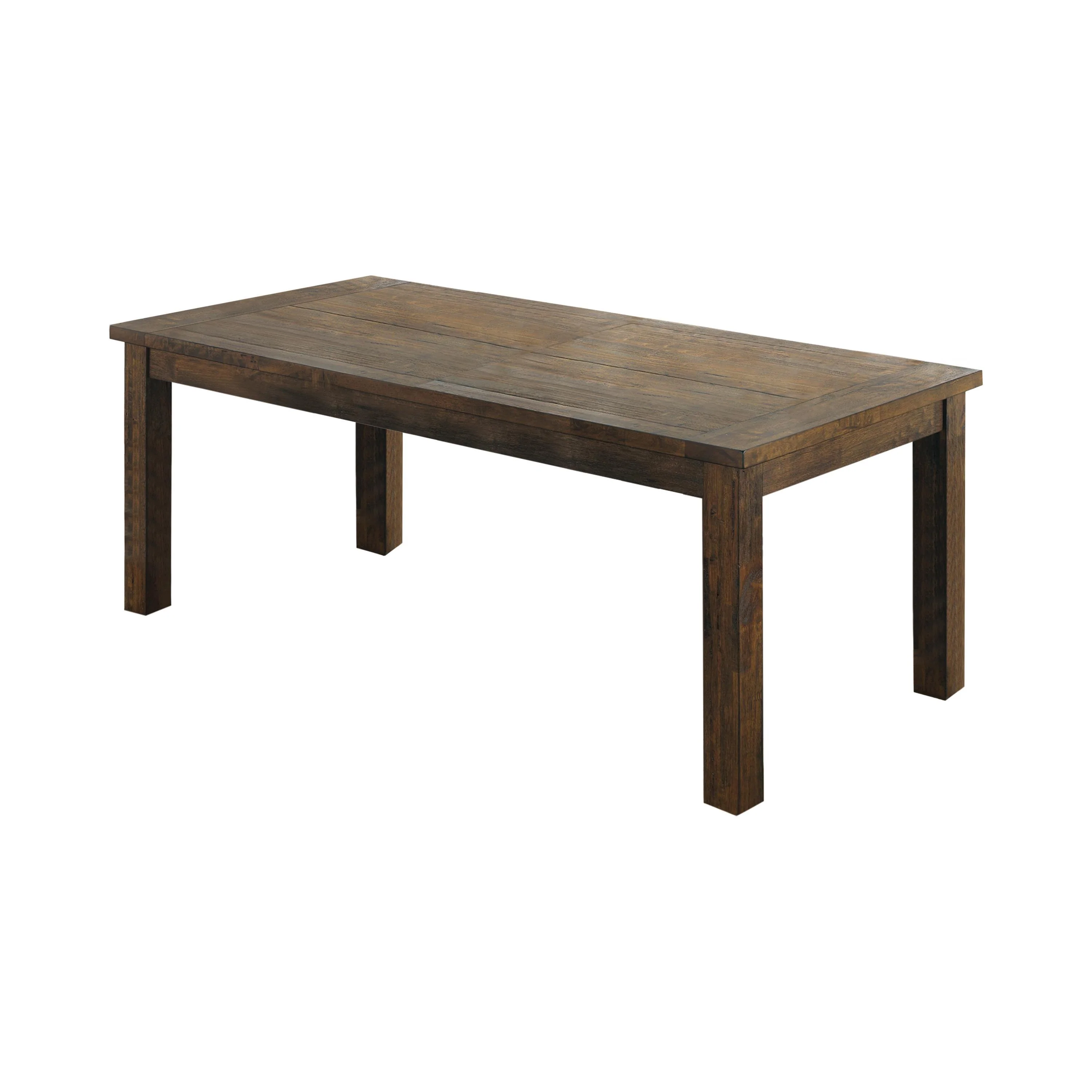 Coaster Furniture Coleman 107041 Rectangular 79-inch Dining Table - Rustic Golden Brown - Image 1