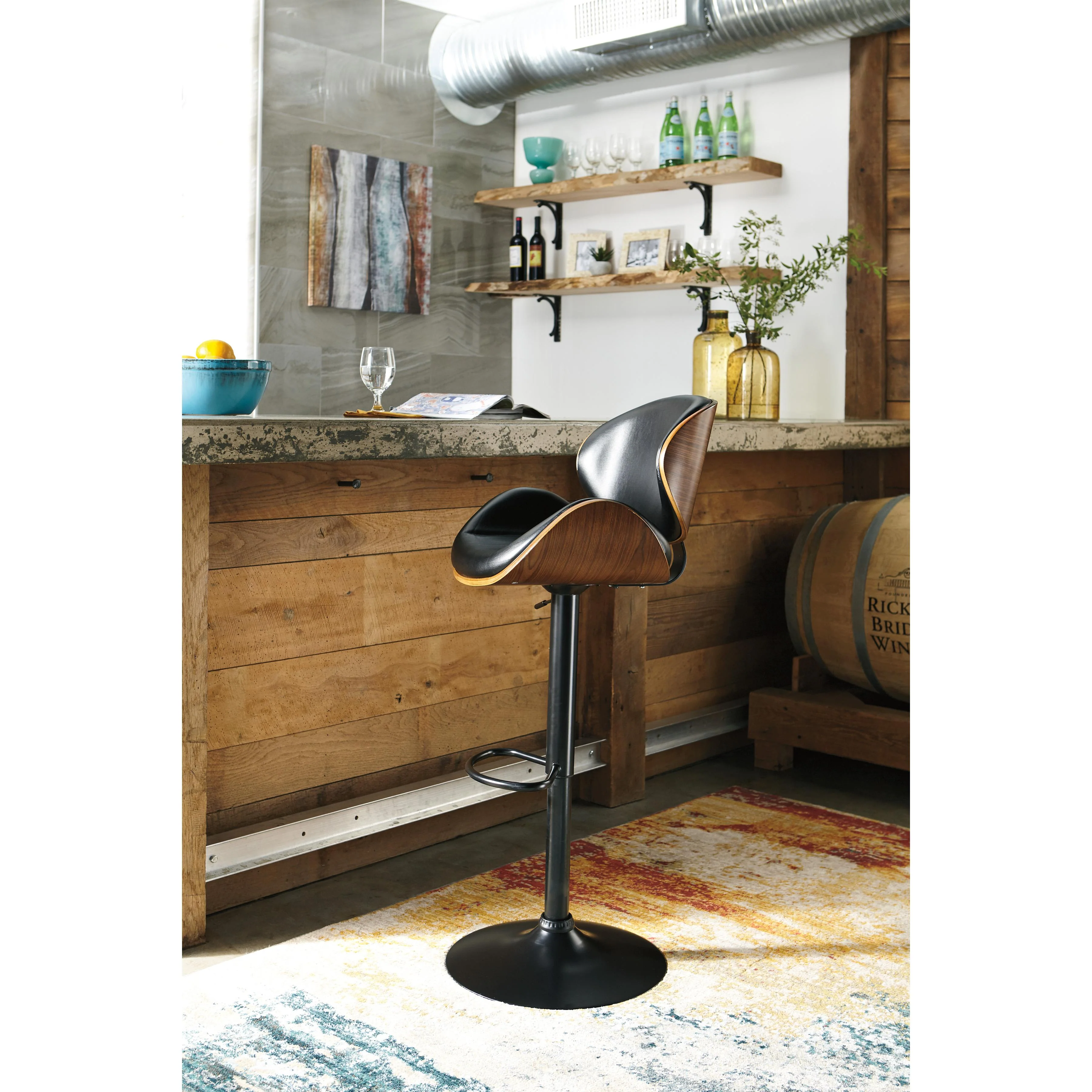 Signature Design by Ashley Bellatier Adjustable Height Stool D120-530 - Image 2