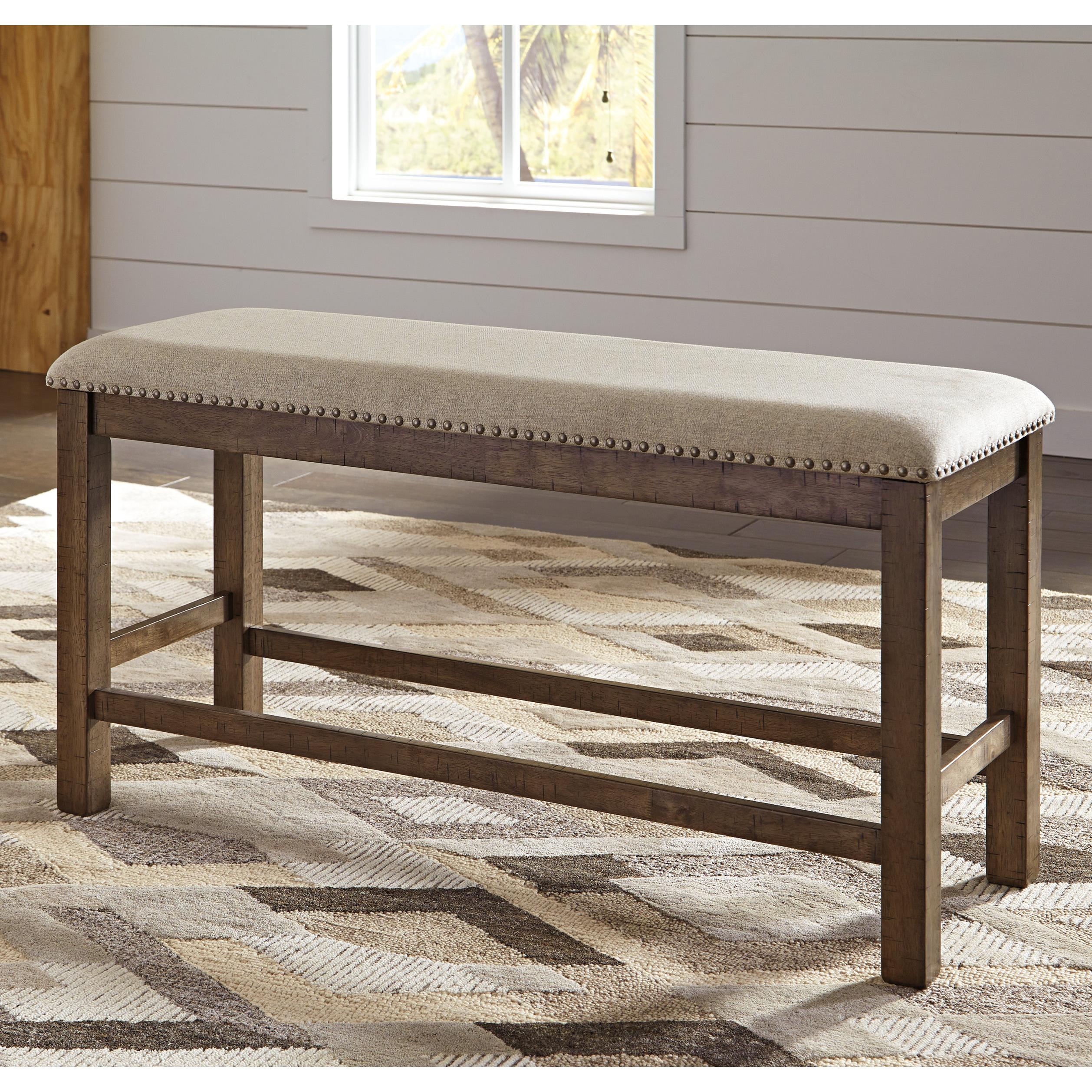 Signature Design by Ashley Moriville Counter Height Bench D631-09 - Image 2