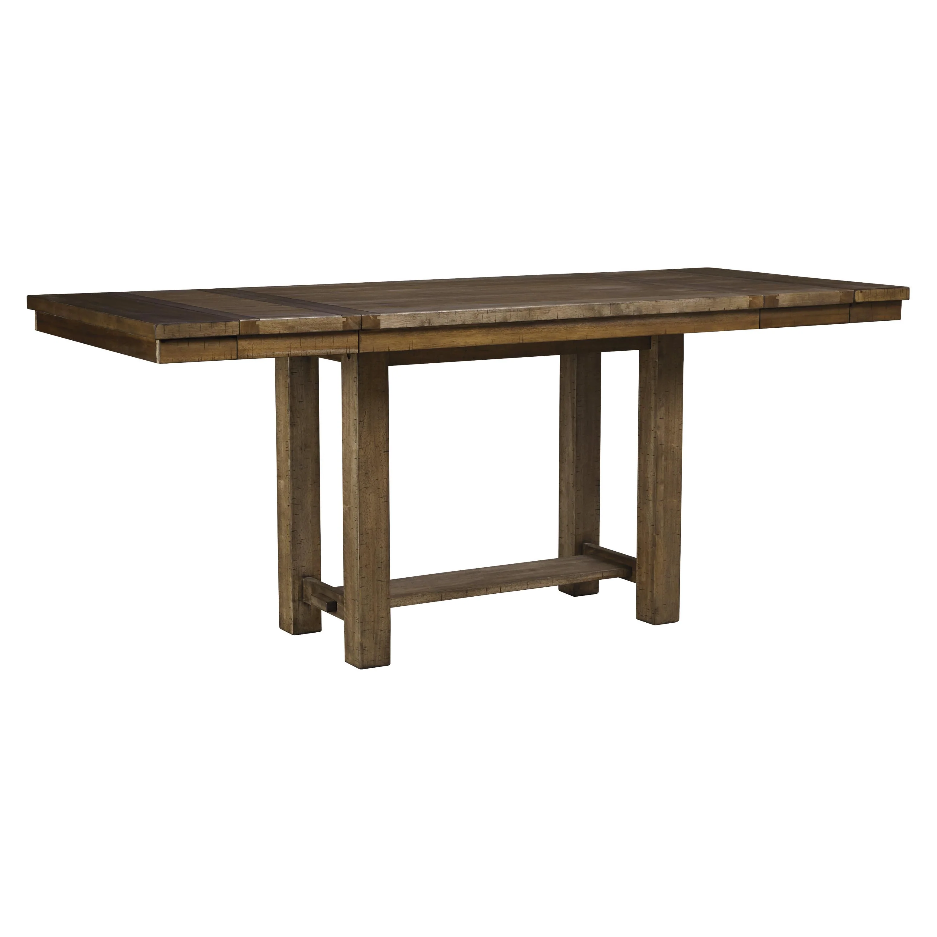 Signature Design by Ashley Moriville Counter Height Dining Table with Pedestal Base D631-32 - Image 1