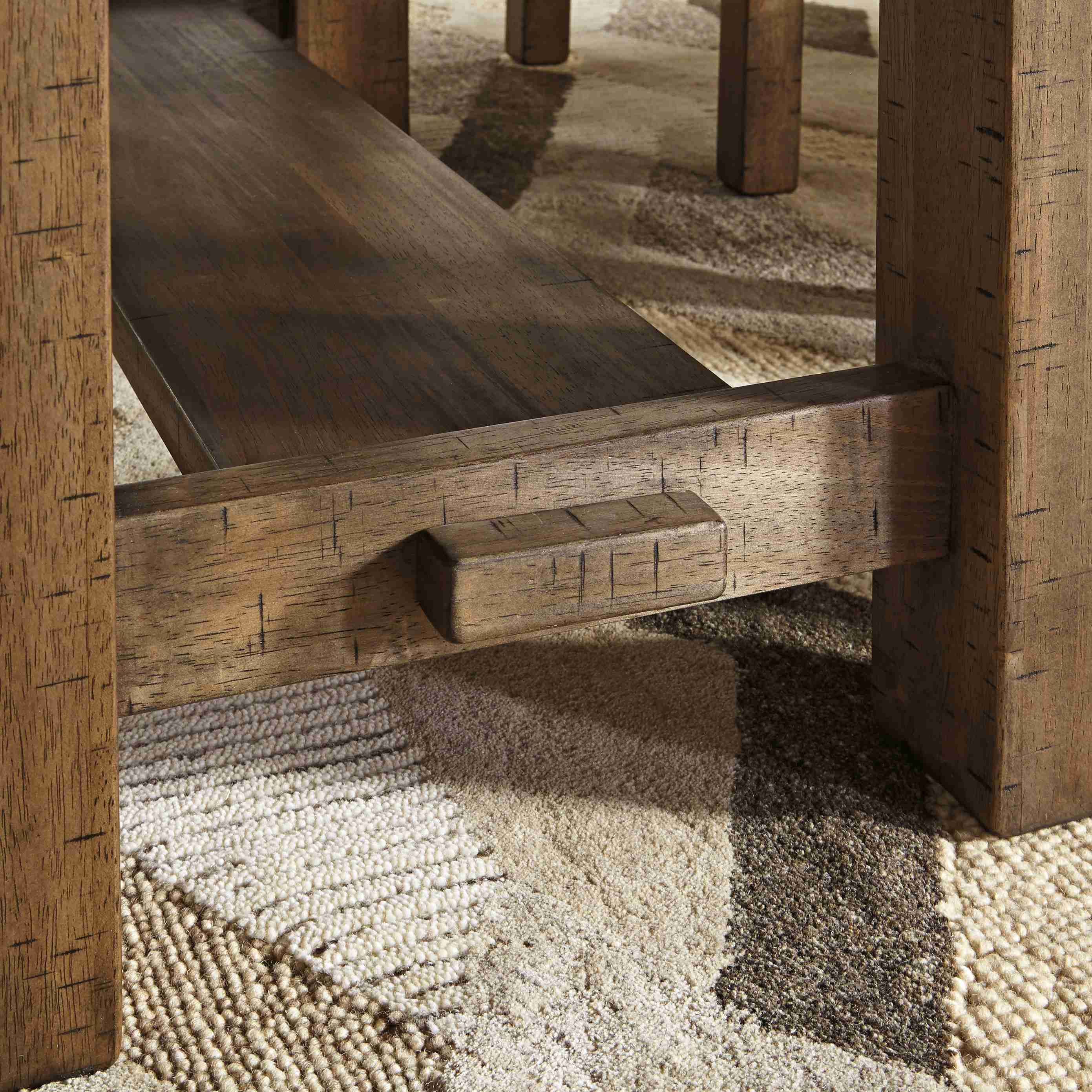 Signature Design by Ashley Moriville Counter Height Dining Table with Pedestal Base D631-32 - Image 2
