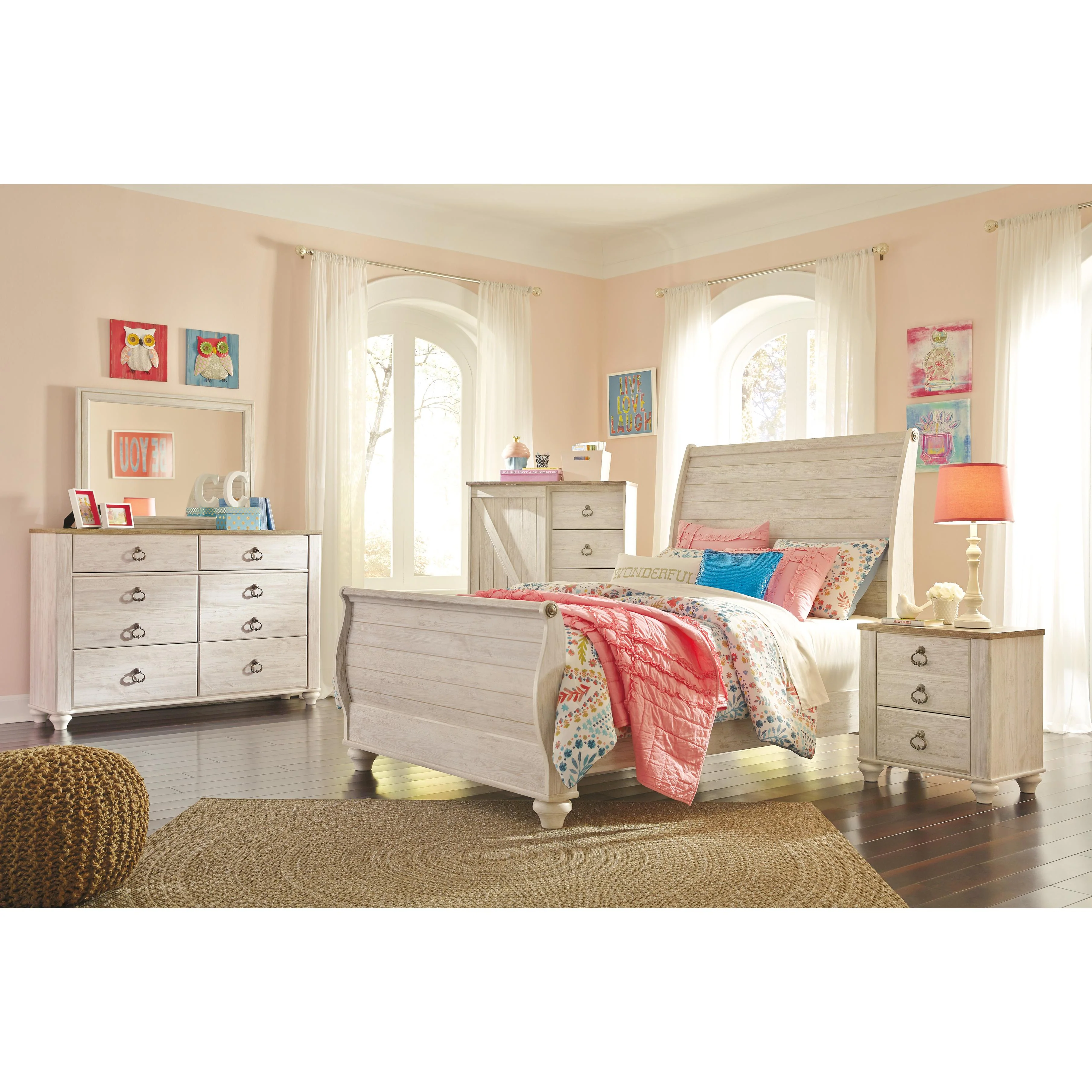 Signature Design by Ashley Willowton 4-Drawer Kids Chest B267-48 - Image 3