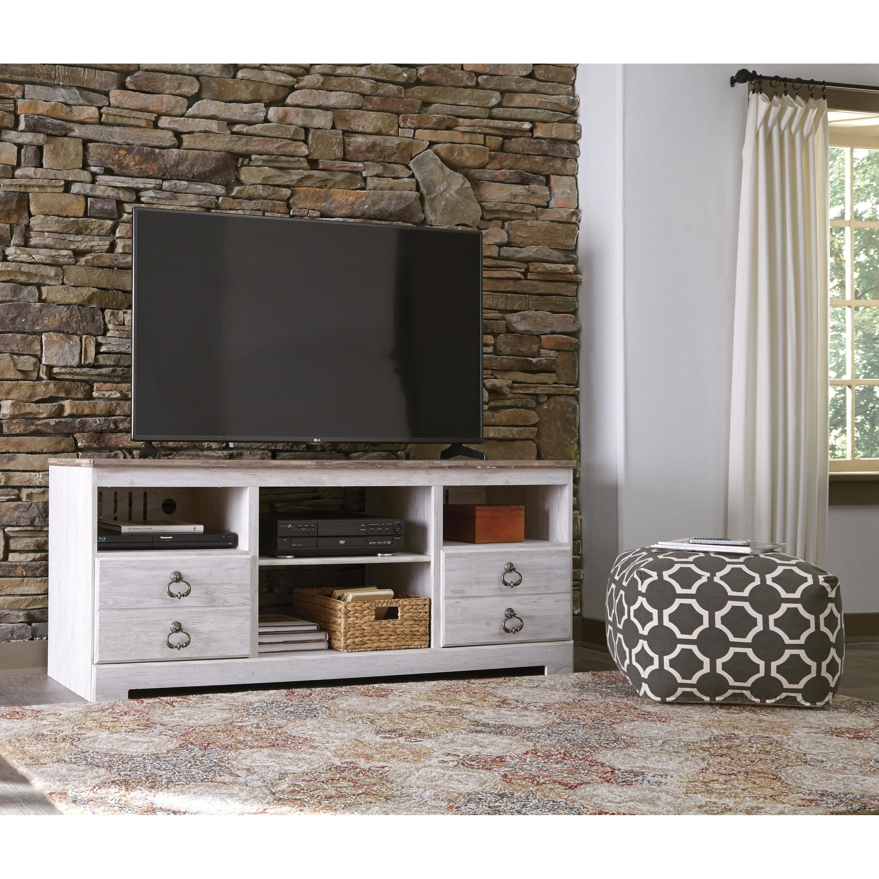 Signature Design by Ashley Willowton TV Stand W267-68 - Image 3