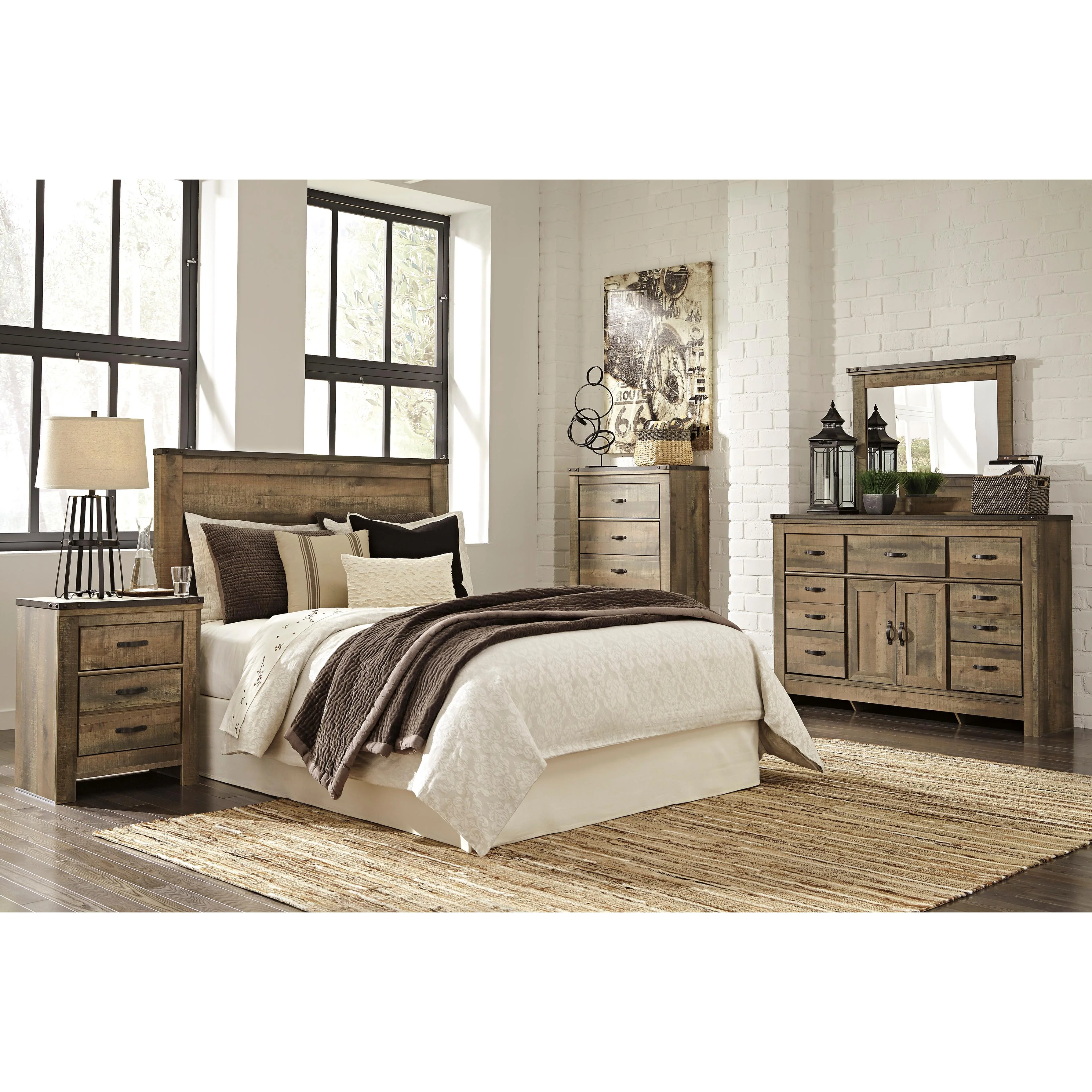 Signature Design by Ashley Trinell 2-Drawer Kids Nightstand B446-92 - Image 3