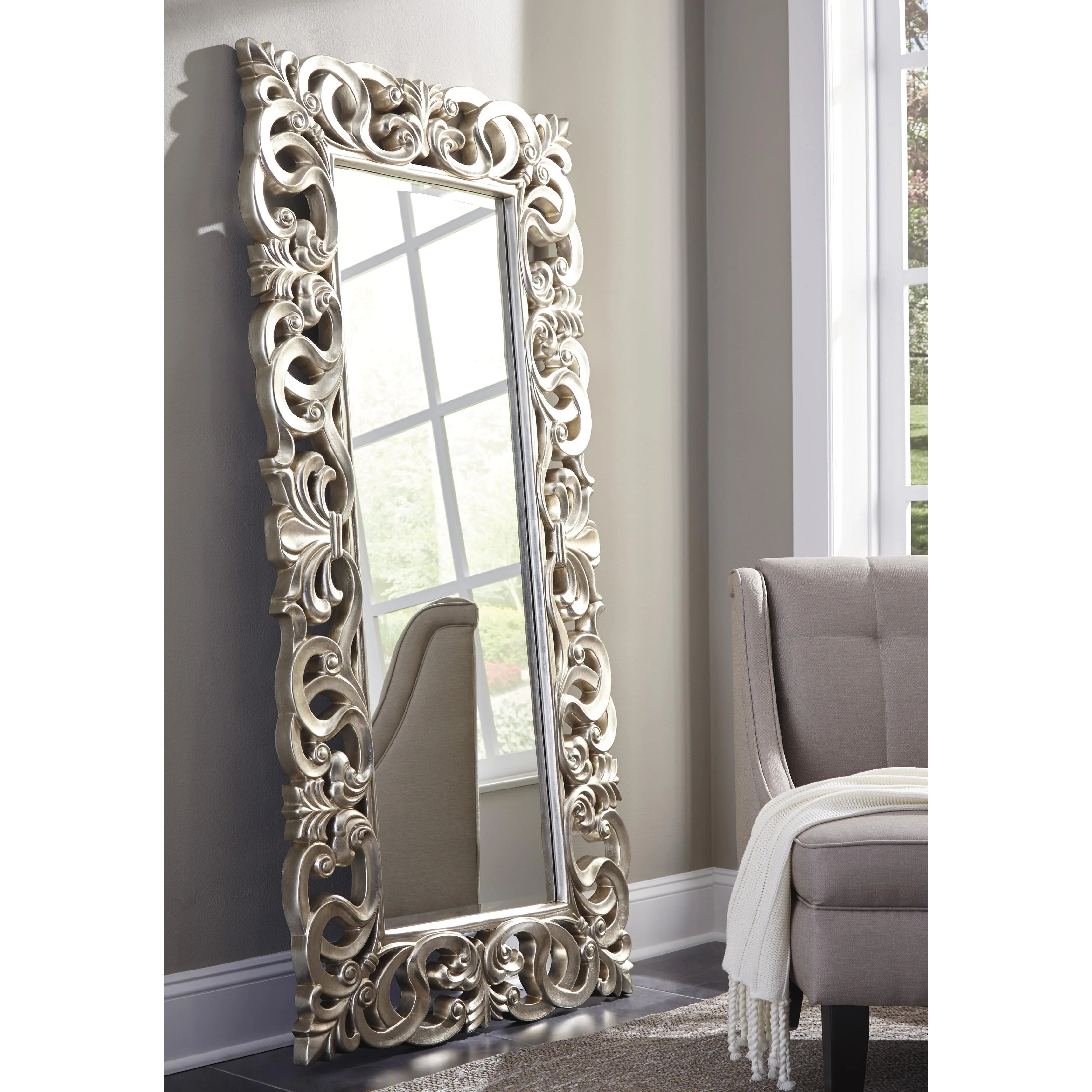 Signature Design by Ashley Lucia Floorstanding Mirror A8010123 - Image 2