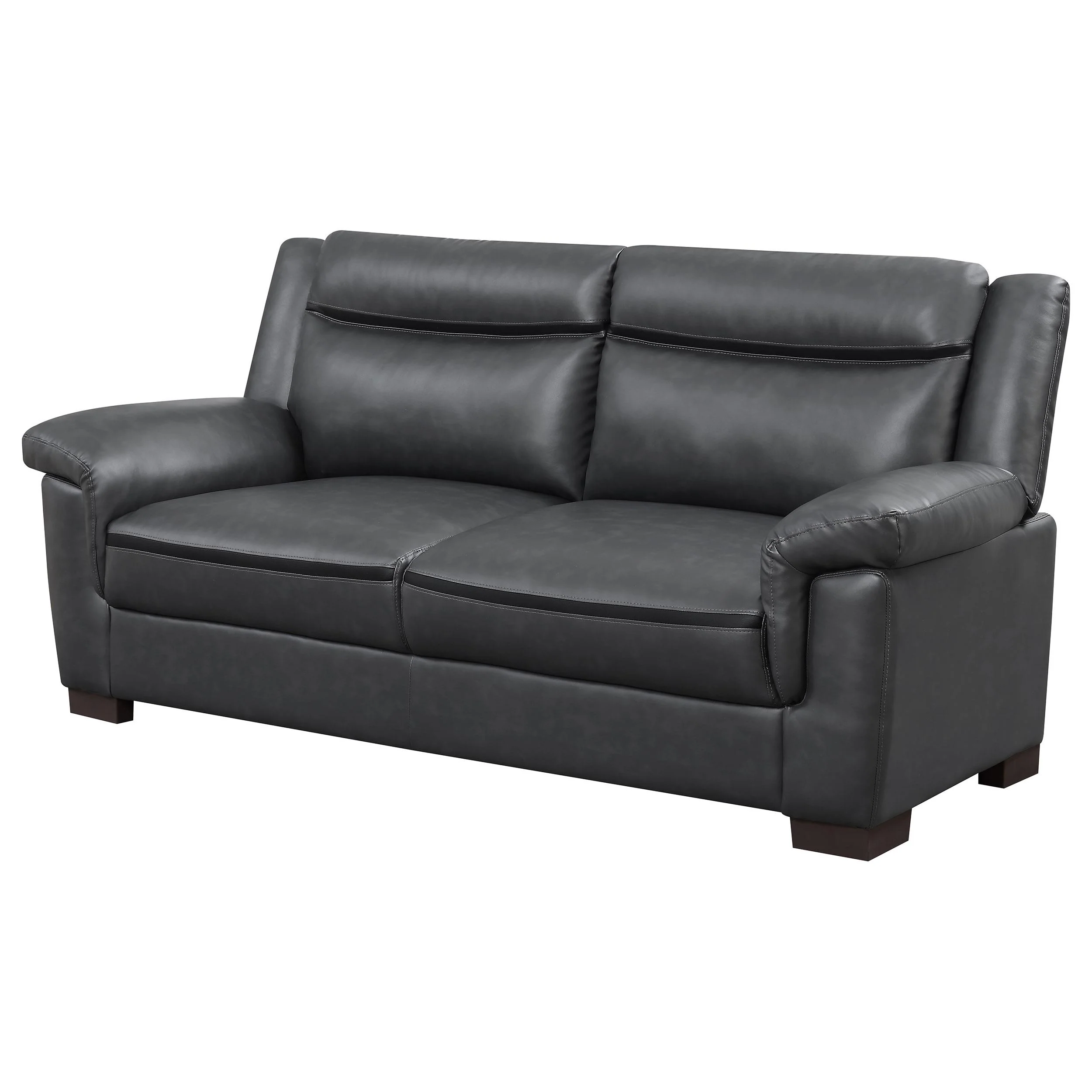 Coaster Furniture Arabella 506591 Upholstered Padded Arm Sofa - Grey - Image 3
