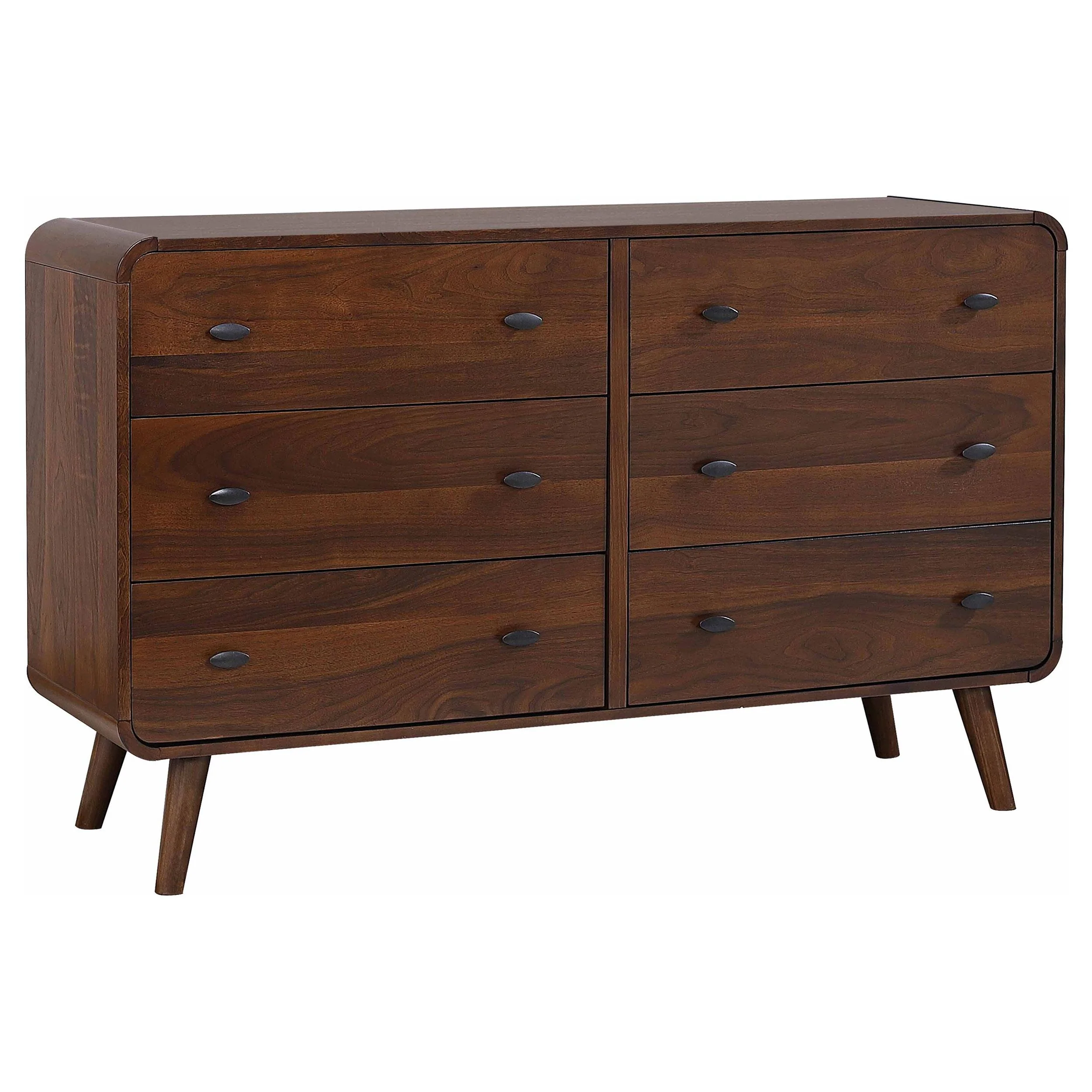 Coaster Furniture Robyn 205133 6-Drawer Bedroom Dresser - Dark Walnut - Image 1