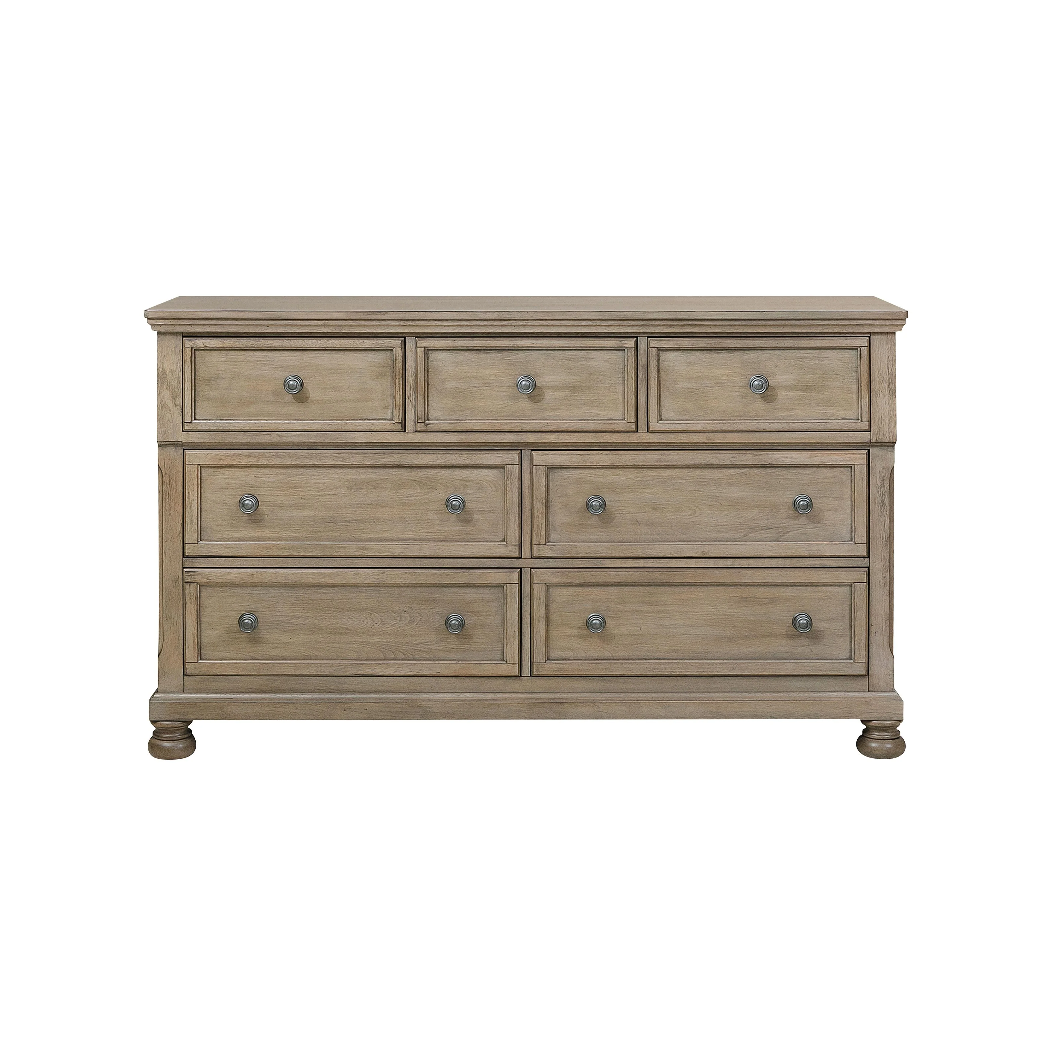 Homelegance Bethel 2259GY-5 Dresser, Hidden Drawer - Image 1