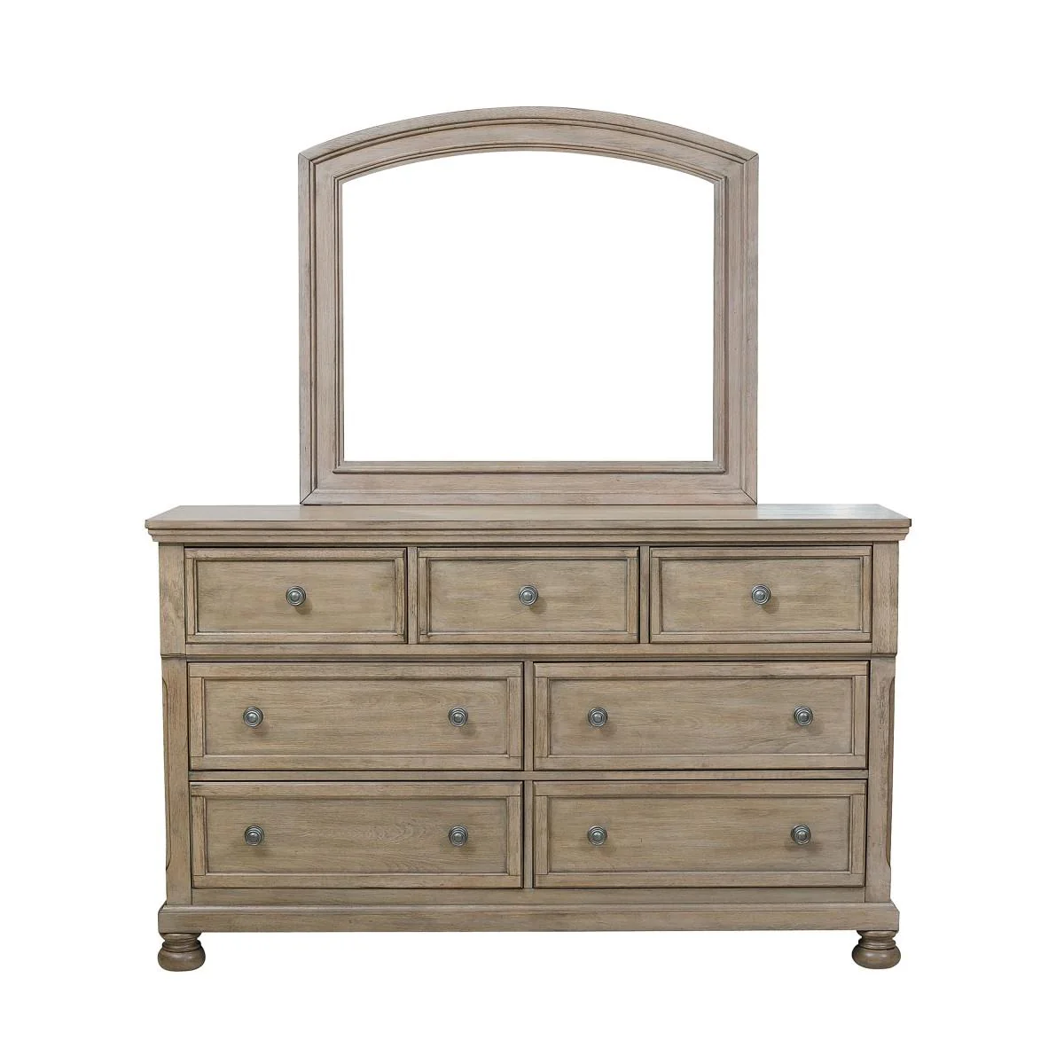 Homelegance Bethel 2259GY-5 Dresser, Hidden Drawer - Image 2
