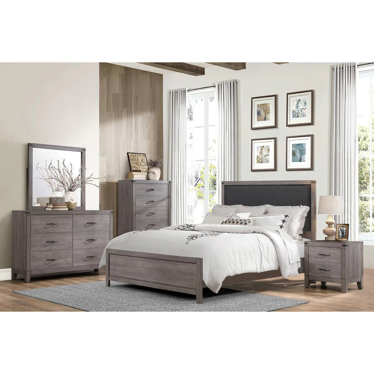Homelegance Woodrow 2042F-1* Full Bed - Image 3