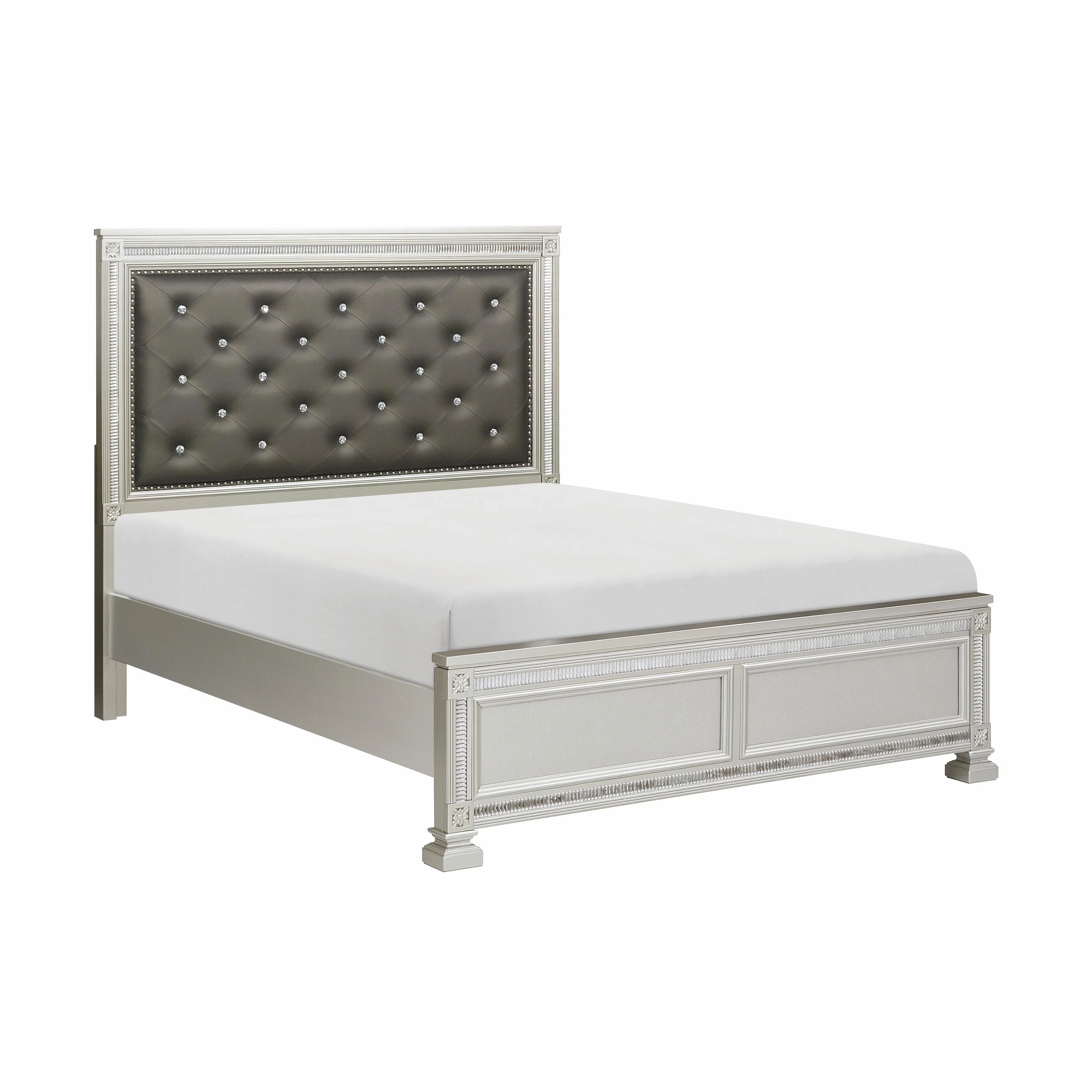 Homelegance Bevelle King Upholstered Panel Bed 1958K-1EK* - Image 2