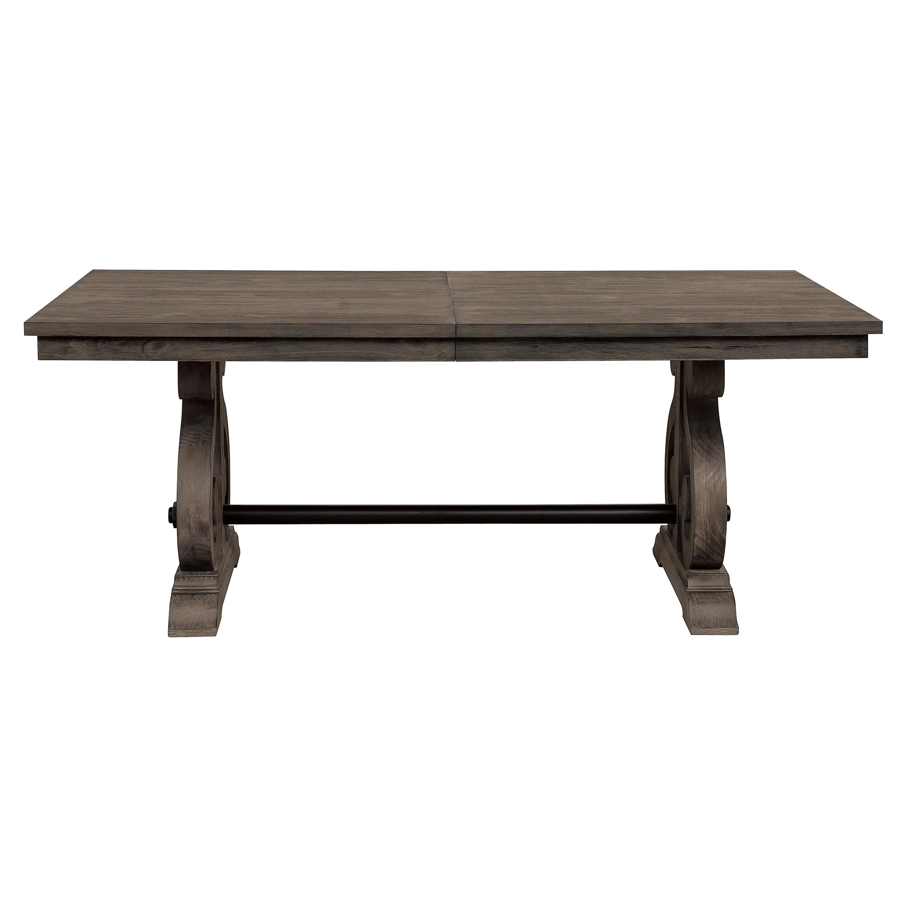 Homelegance Toulon Dining Table with Trestle Base 5438-96* - Image 1