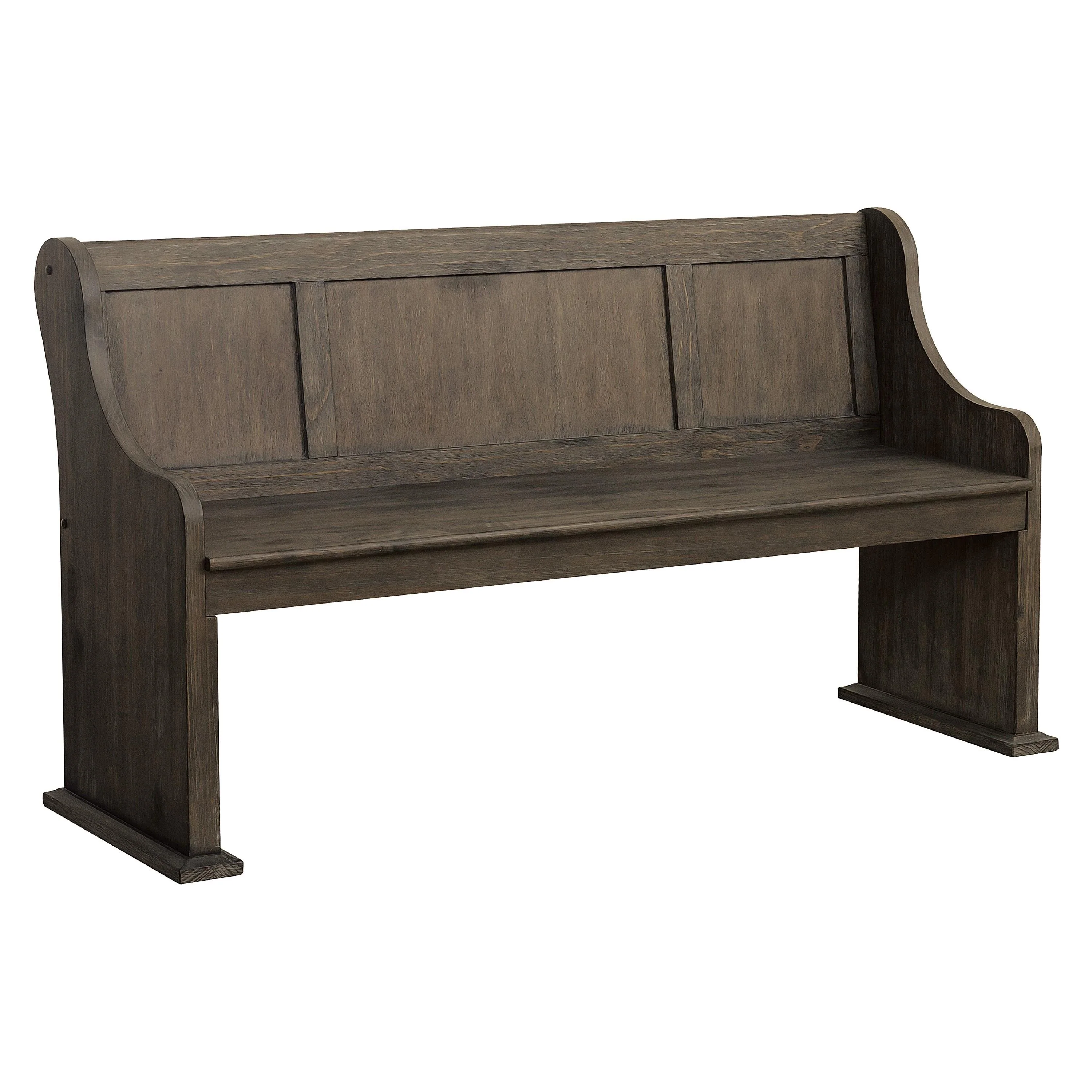 Homelegance Toulon 5438-14A Bench with Curved Arms - Image 2