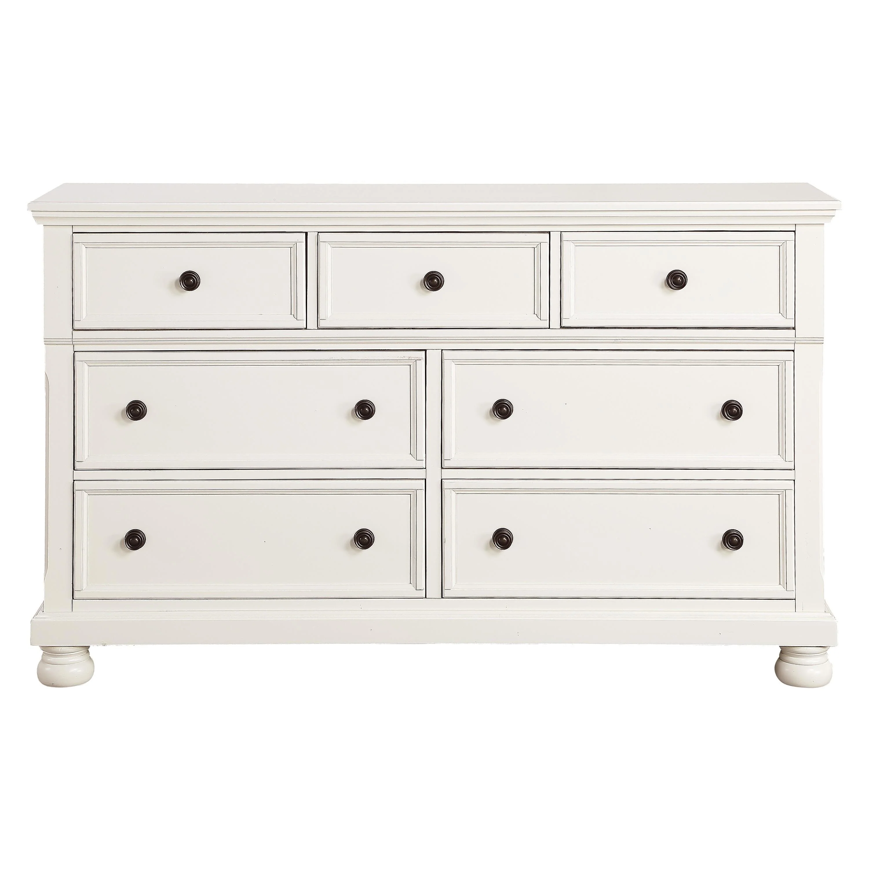Homelegance Laurelin 1714W-5 Dresser, Hidden Drawer