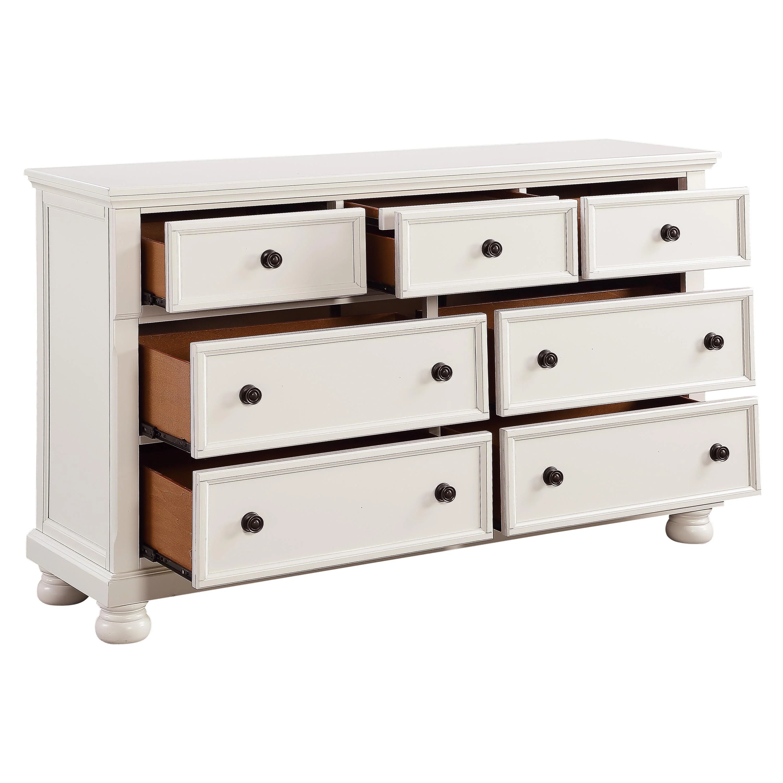 Homelegance Laurelin 1714W-5 Dresser, Hidden Drawer - Image 3