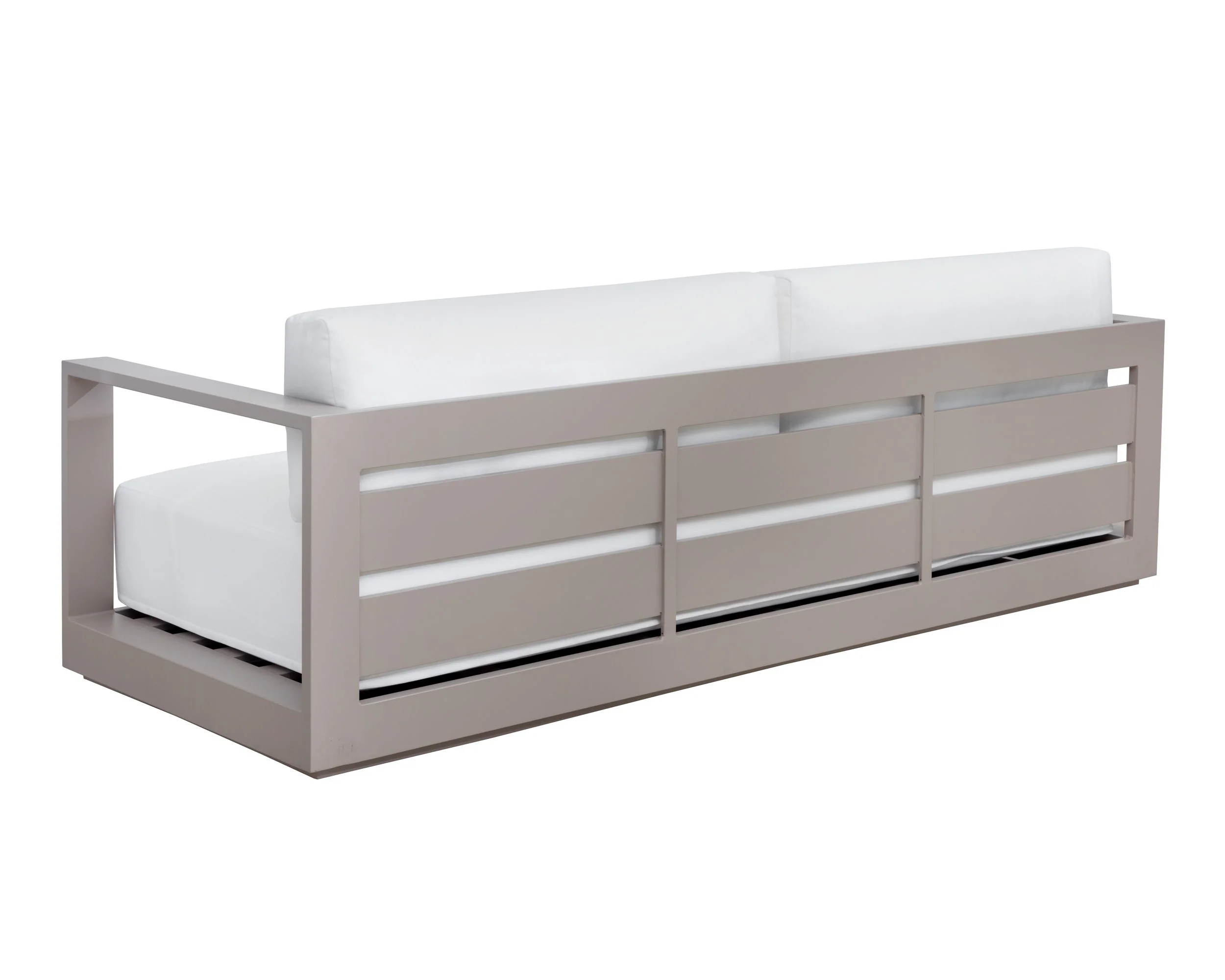 Tavira Sofa - Greige - Stinson White - Image 3