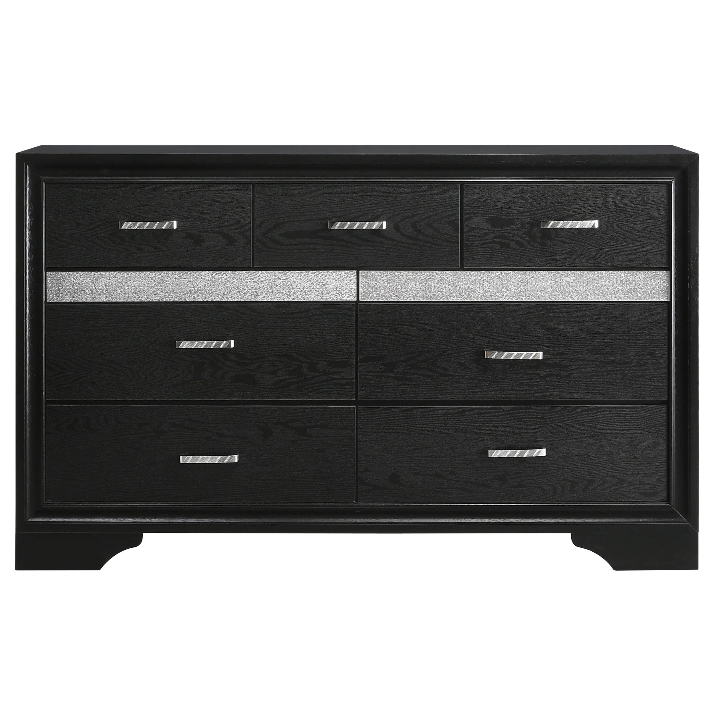 Coaster Furniture Miranda 206363 7-Drawer Dresser - Black - Image 2