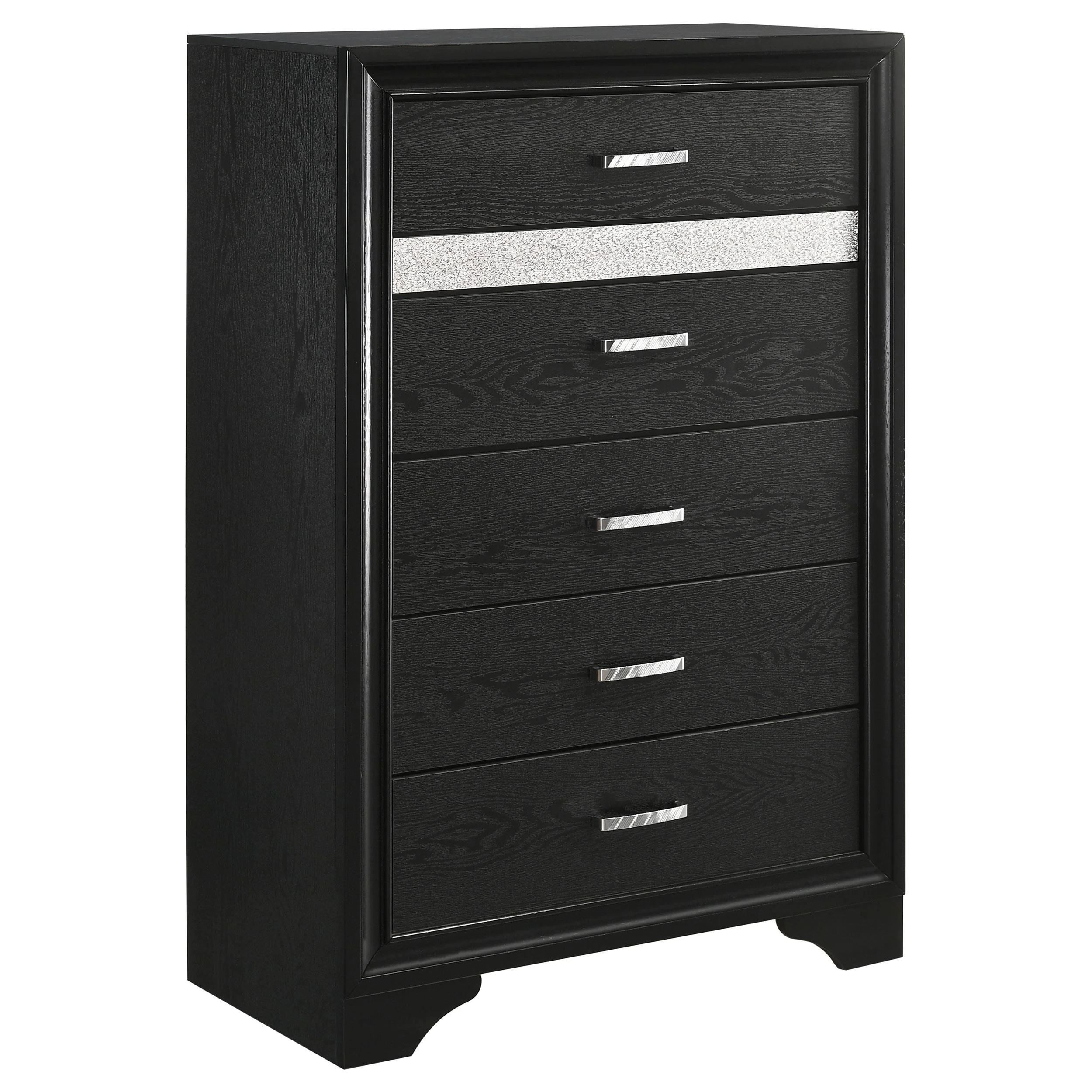 Coaster Furniture Miranda 206365 5-Drawer Bedroom Chest - Black - Image 1