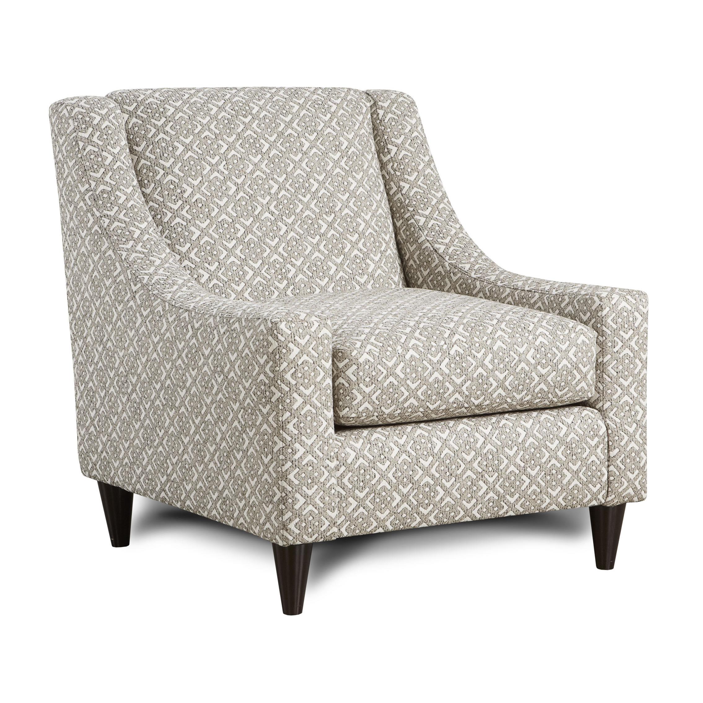 Fusion Furniture Stationary Fabric Accent Chair 592MACEDONIA BERBER - Image 1