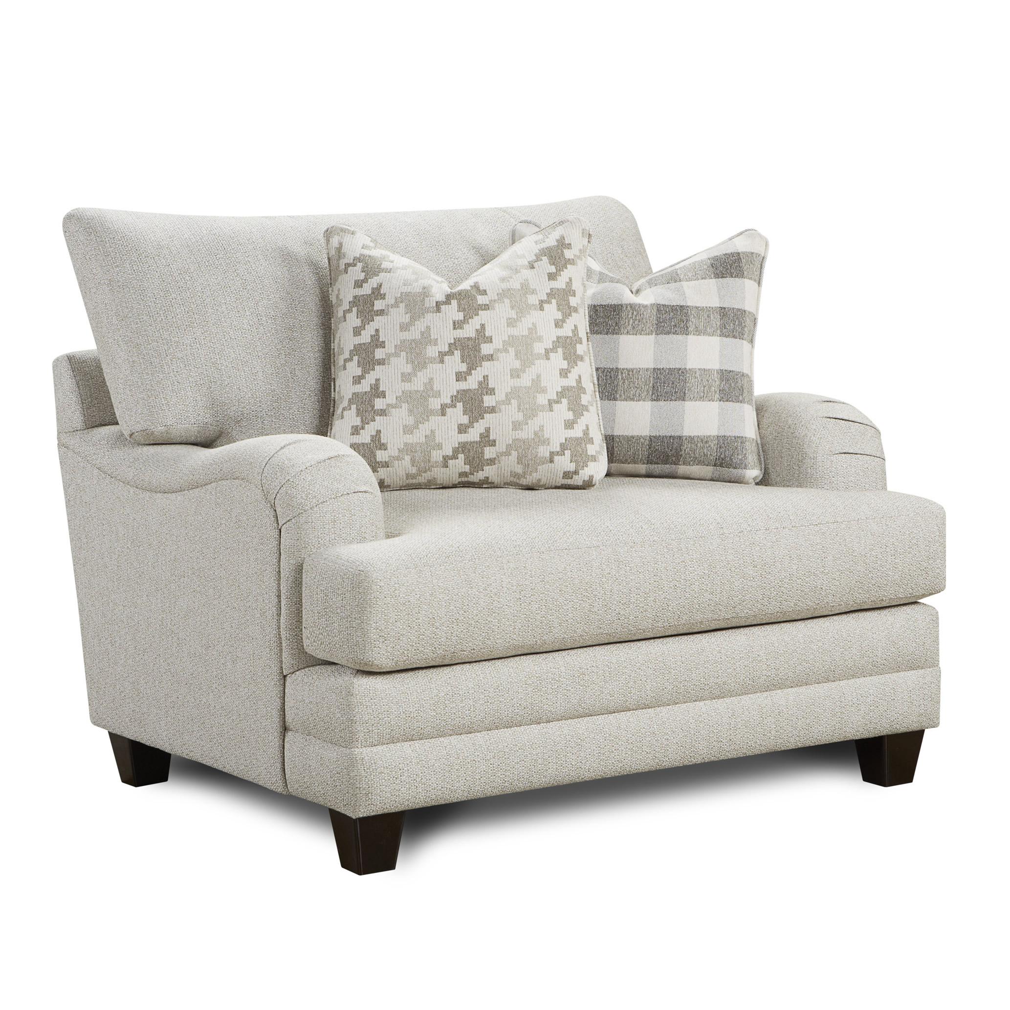 Fusion Furniture Stationary Fabric Chair 4482BASIC WOOL - Image 1