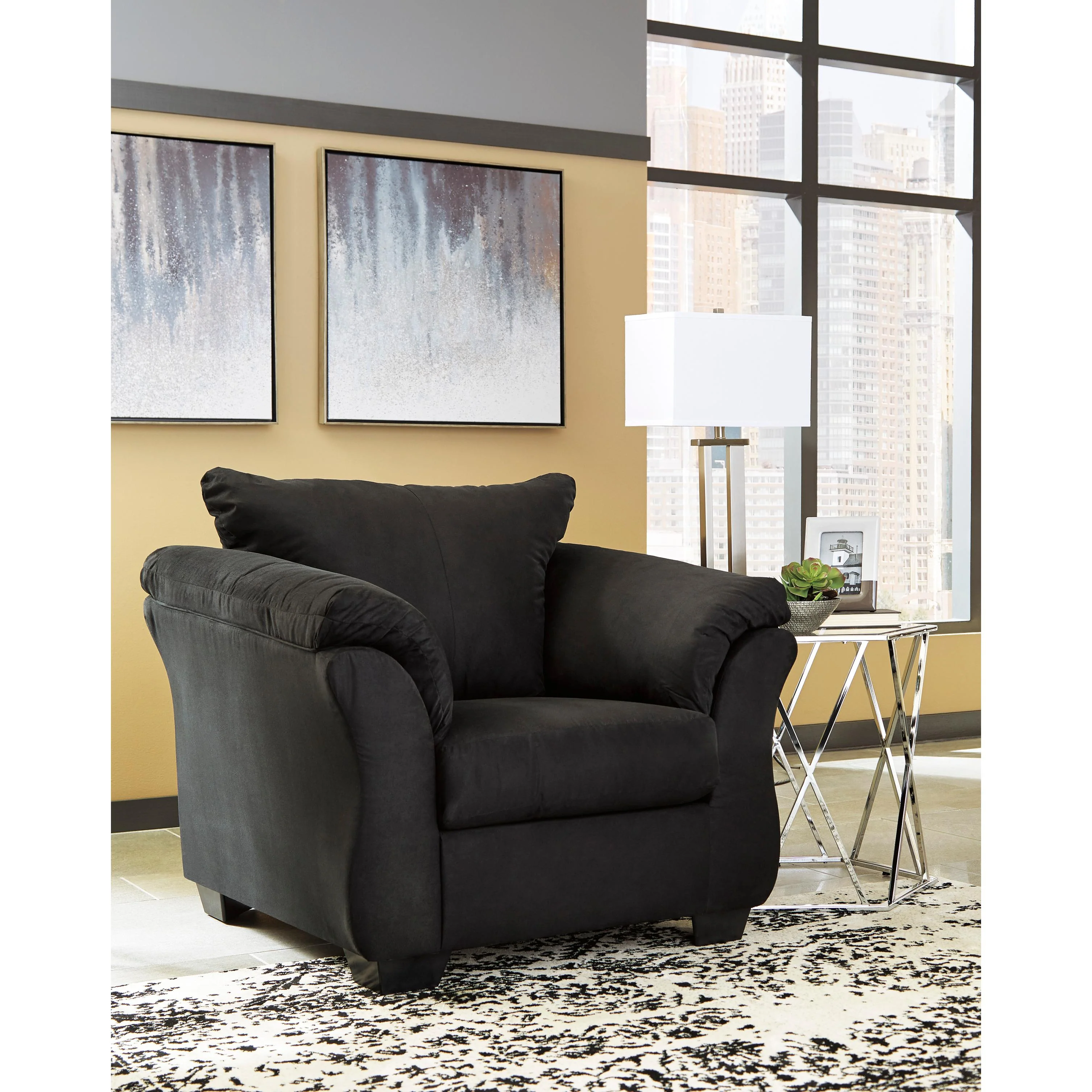 Signature Design by Ashley Darcy Stationary Fabric Chair 7500820 - Image 2