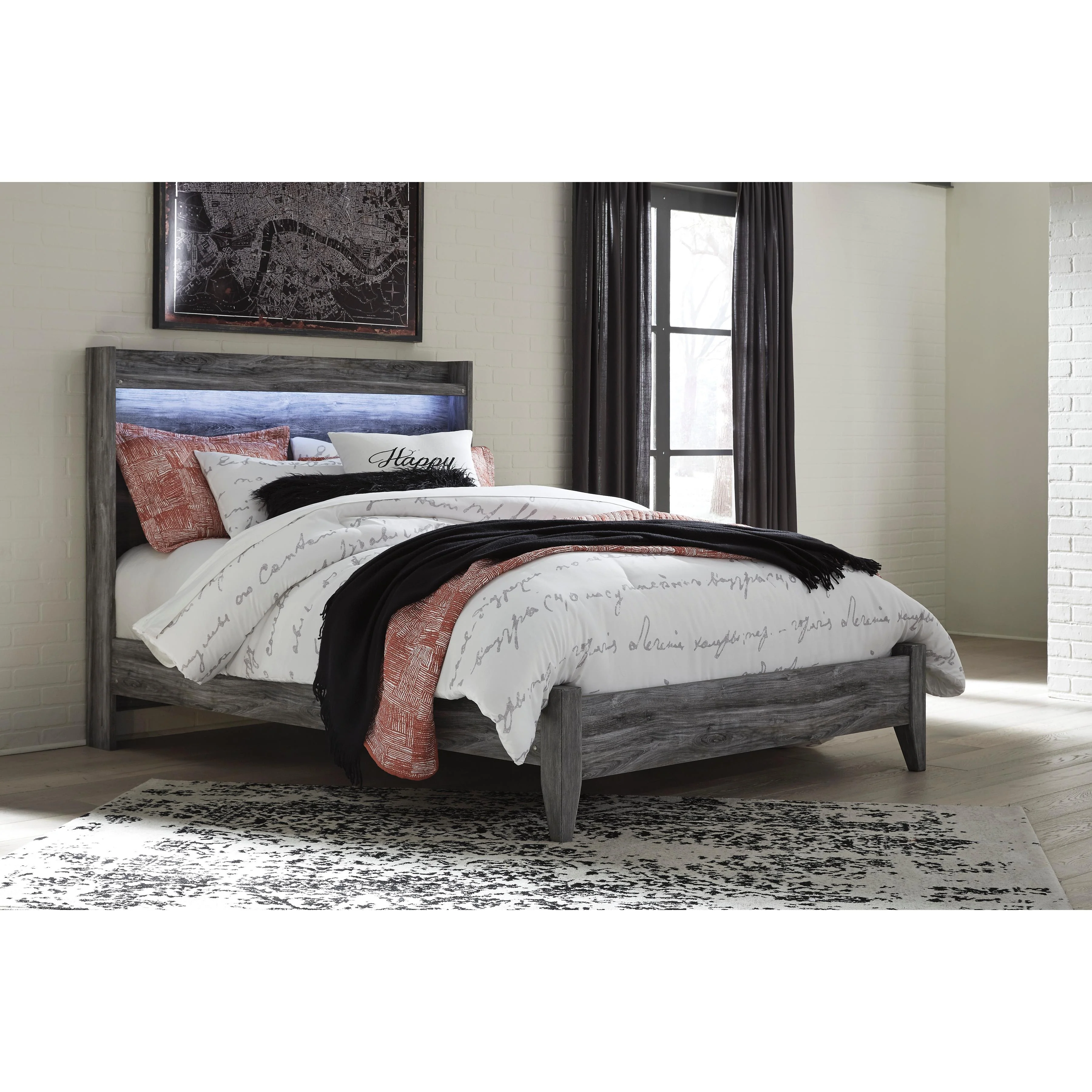 Signature Design by Ashley Baystorm Queen Panel Bed B221-57/B221-54 - Image 1