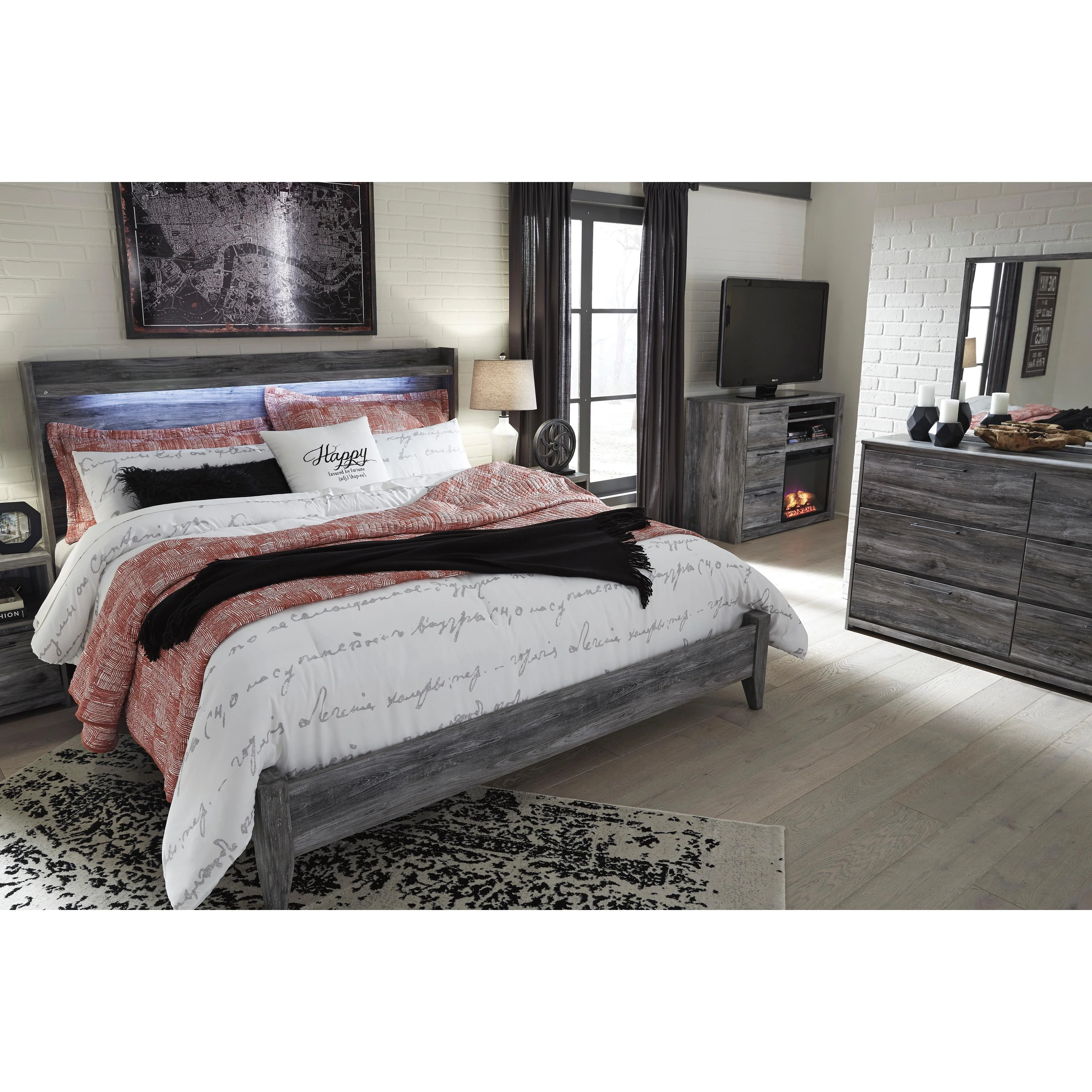 Signature Design by Ashley Baystorm King Panel Bed B221-58/B221-56 - Image 3