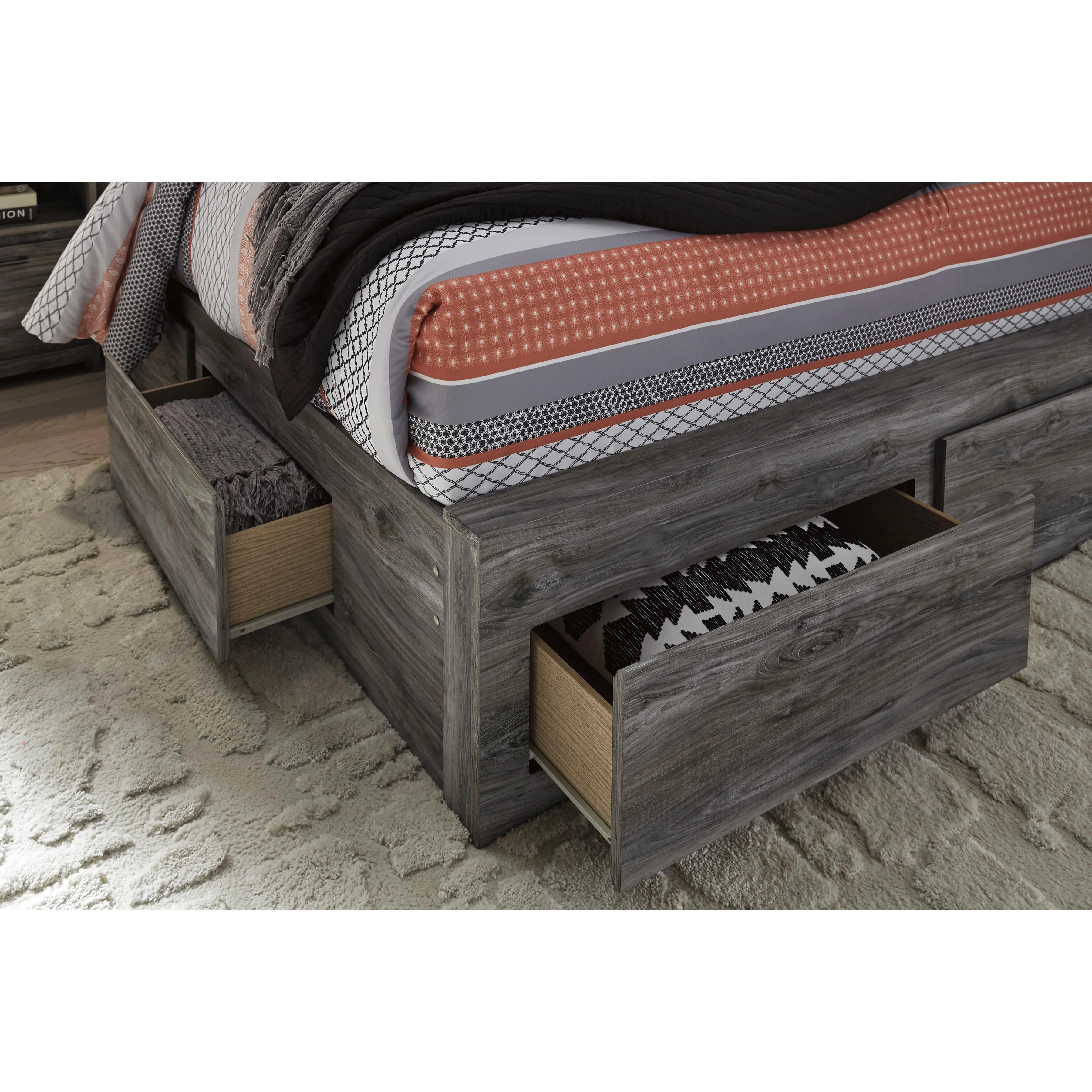 Signature Design by Ashley Baystorm Queen Panel Bed with Storage B221-57/B221-54S/B221-60/B221-60/B100-13 - Image 2