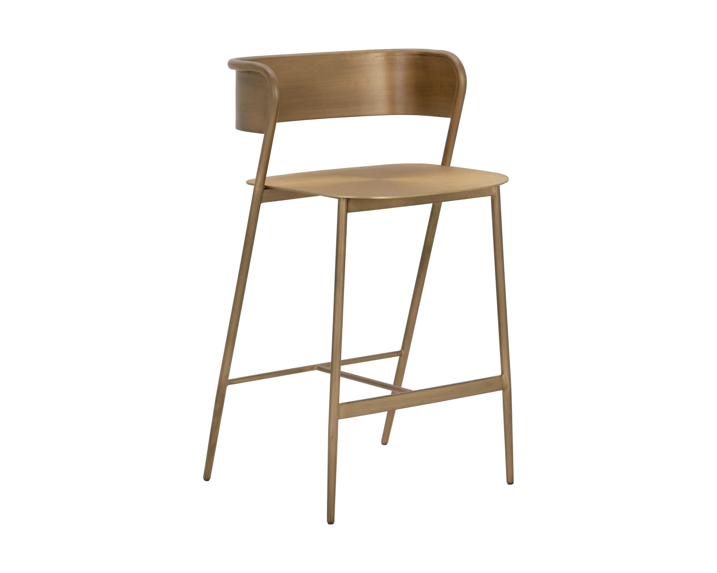 Keanu Counter Stool – Antique Gold