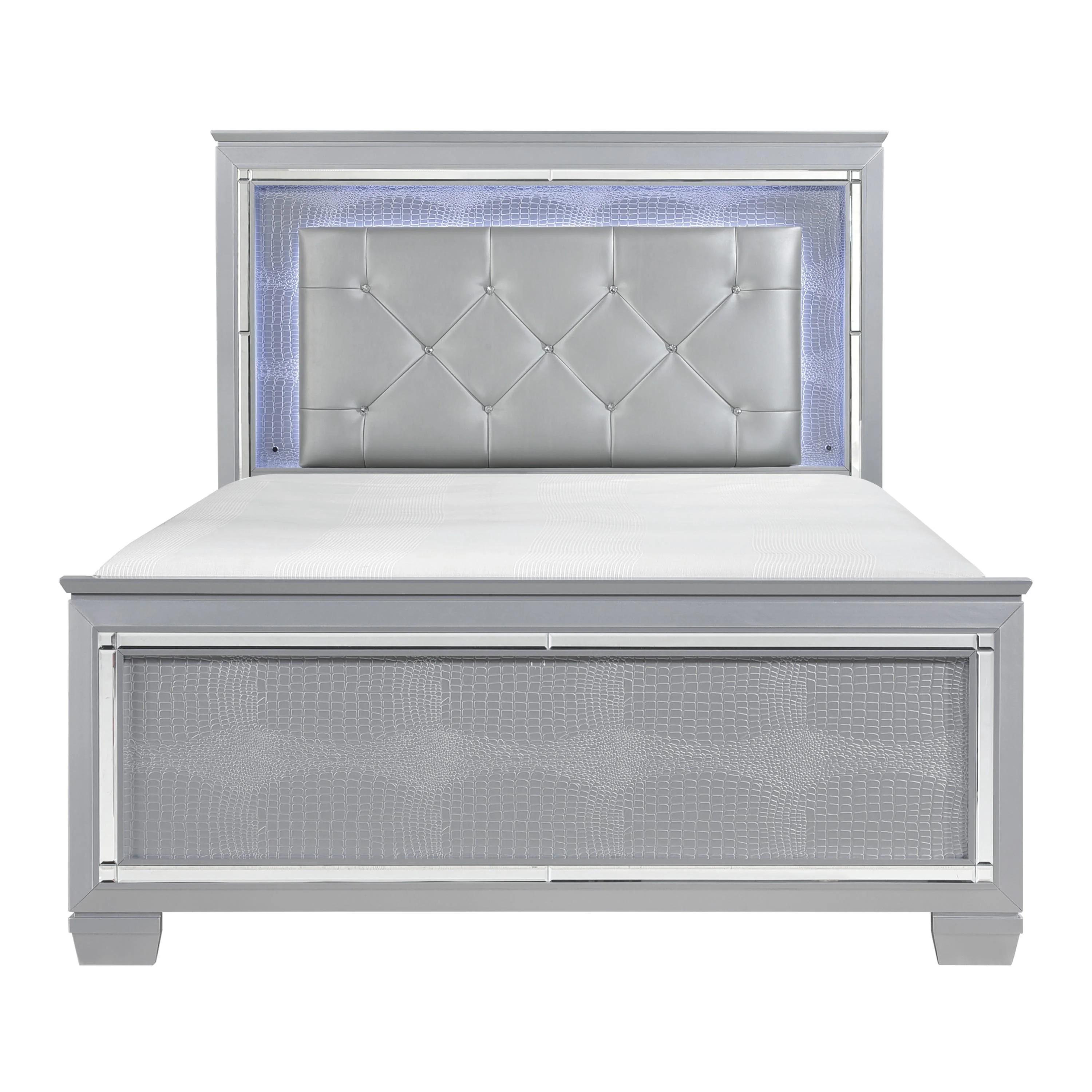 Homelegance Allura 1916-1* Queen Bed, LED Lighting - Image 1