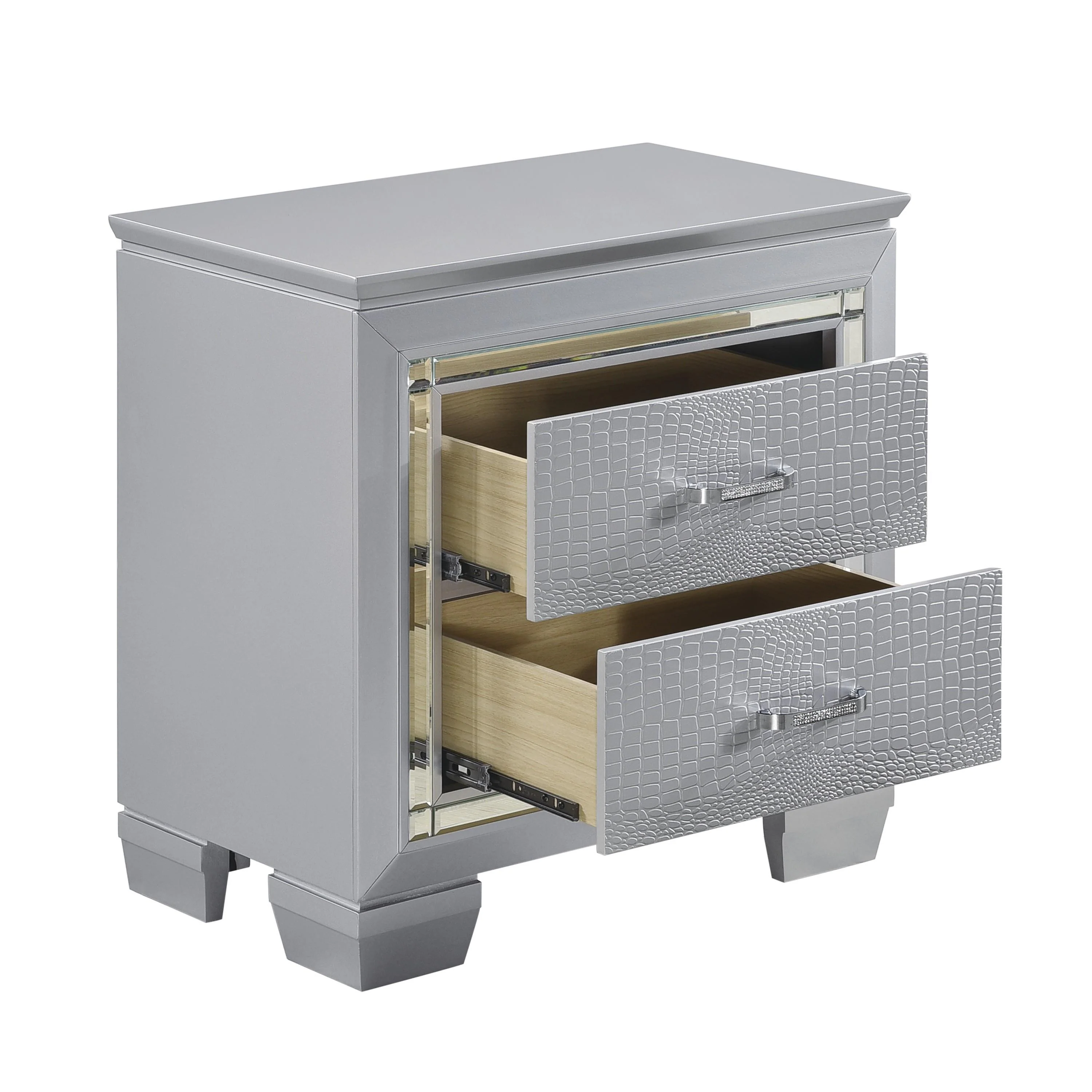 Homelegance Allura 1916-4 Night Stand, LED Lighting - Image 3