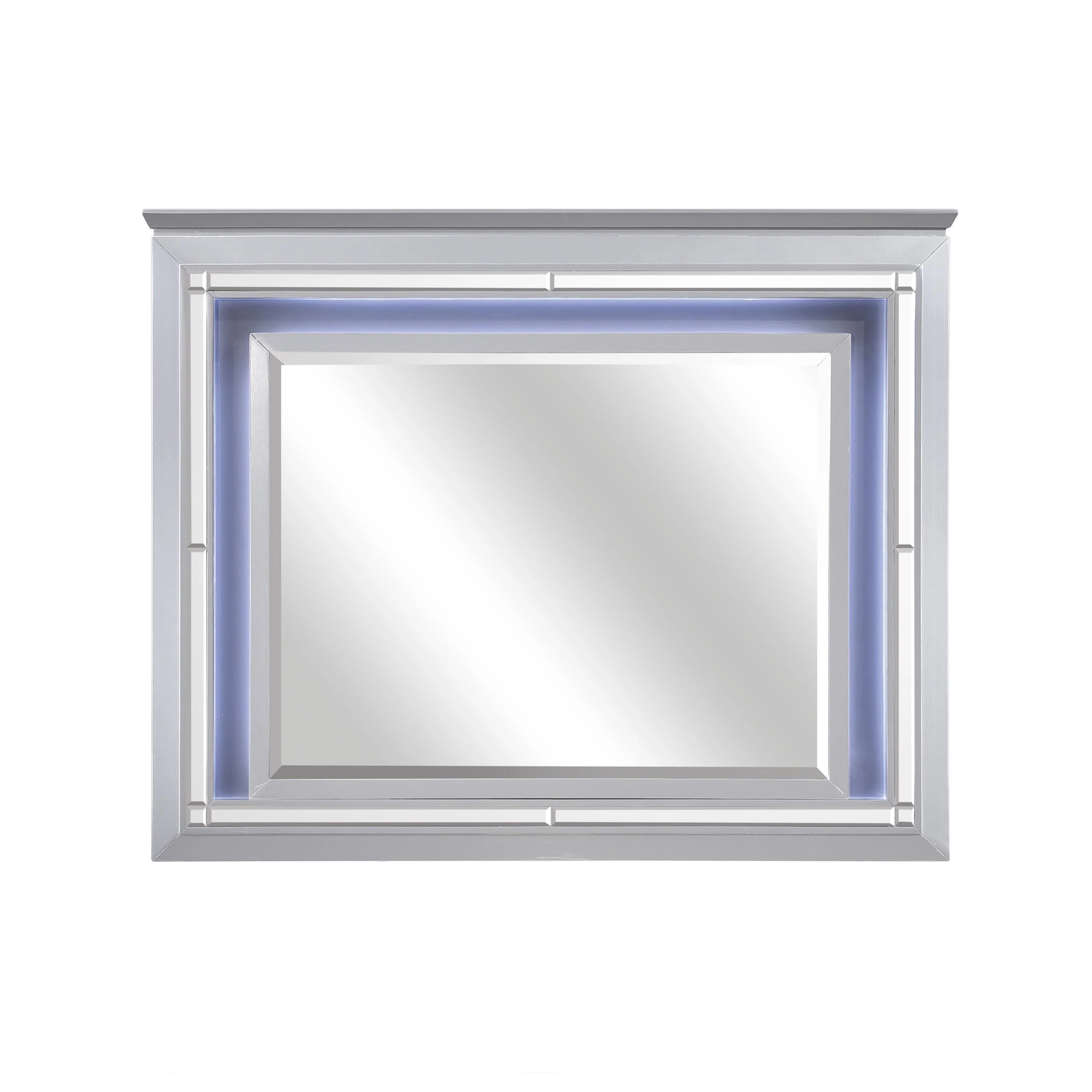 Homelegance Allura 1916-6 Mirror, LED Lighting - Image 1
