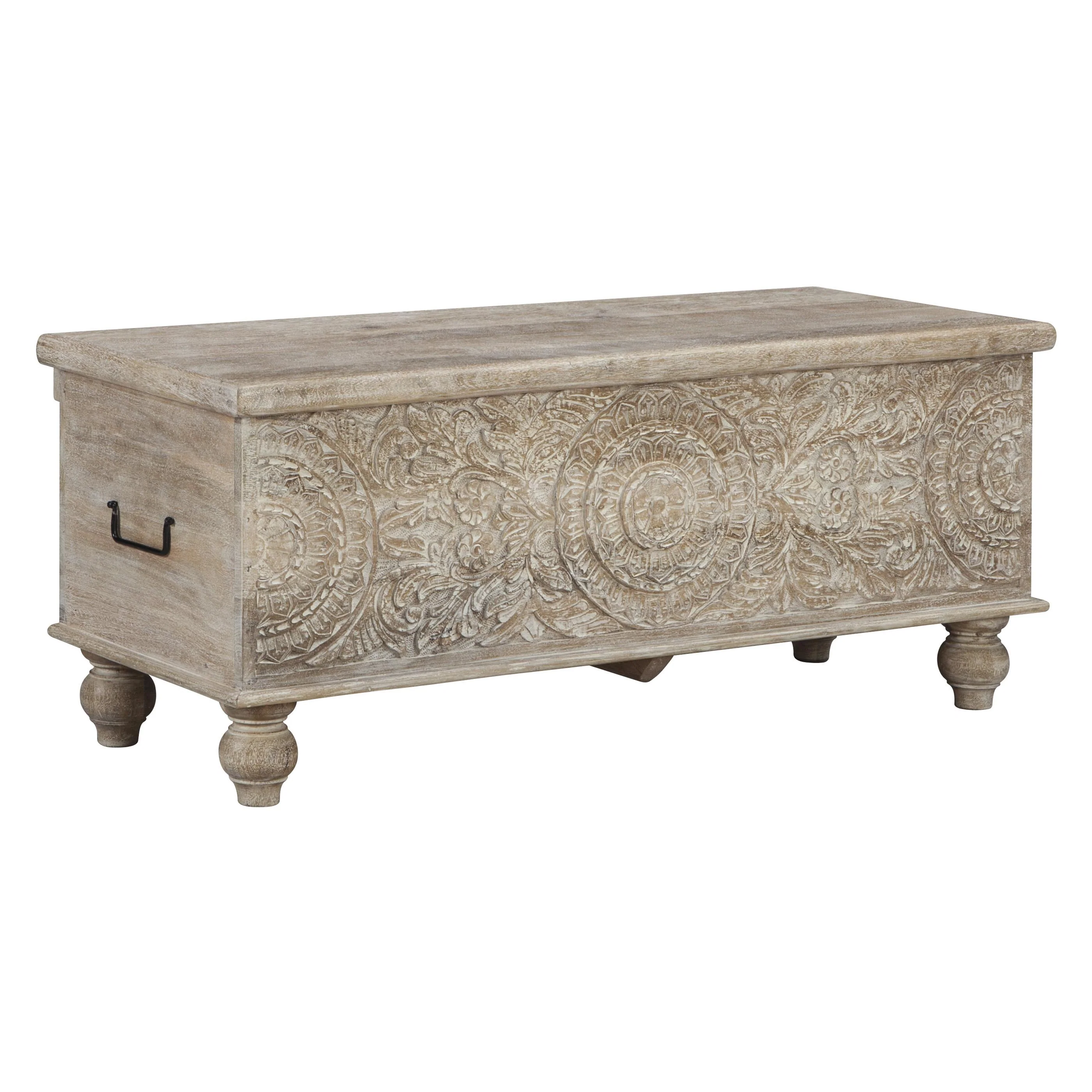 Signature Design by Ashley Fossil Ridge A4000039 Storage Bench - Image 1
