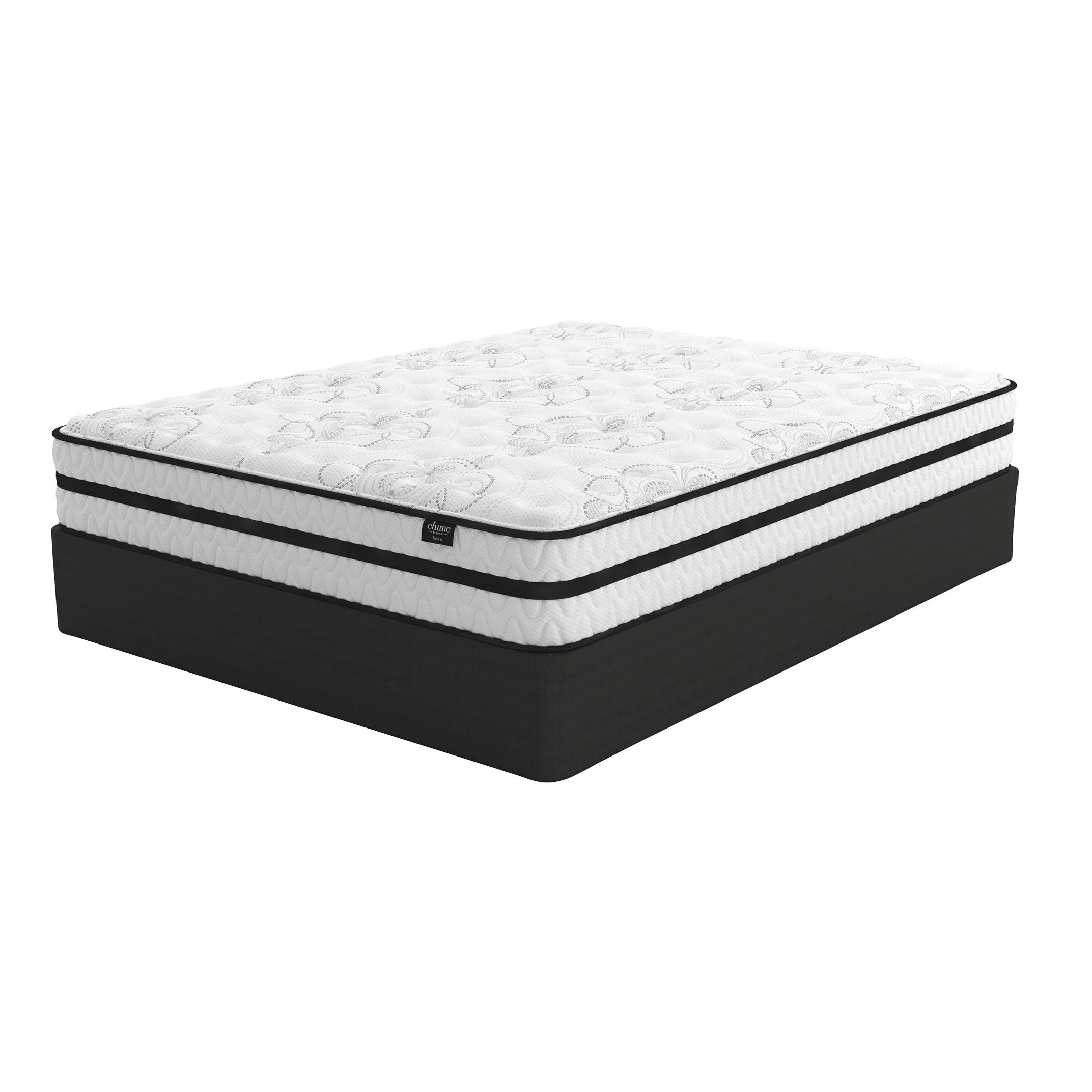 Sierra Sleep Chime 10 Inch Hybrid M69631 Queen Mattress - Image 2