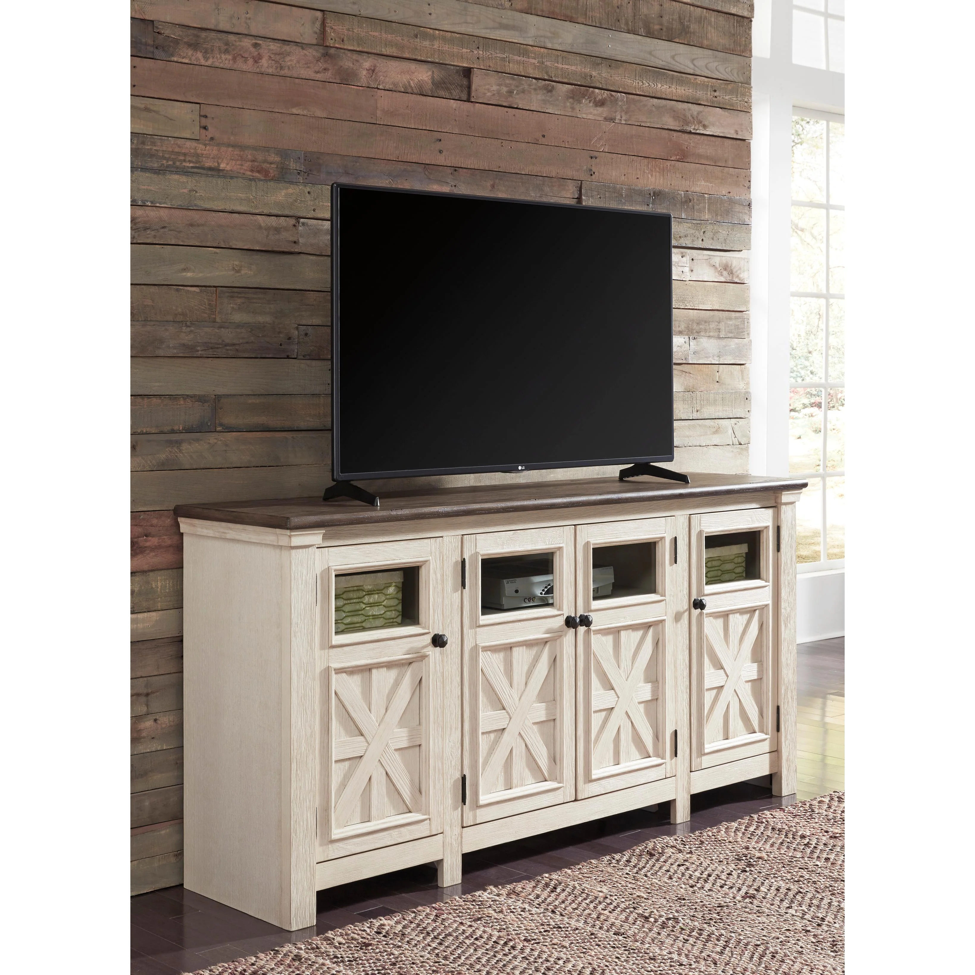 Signature Design by Ashley Bolanburg TV Stand W647-60 - Image 3